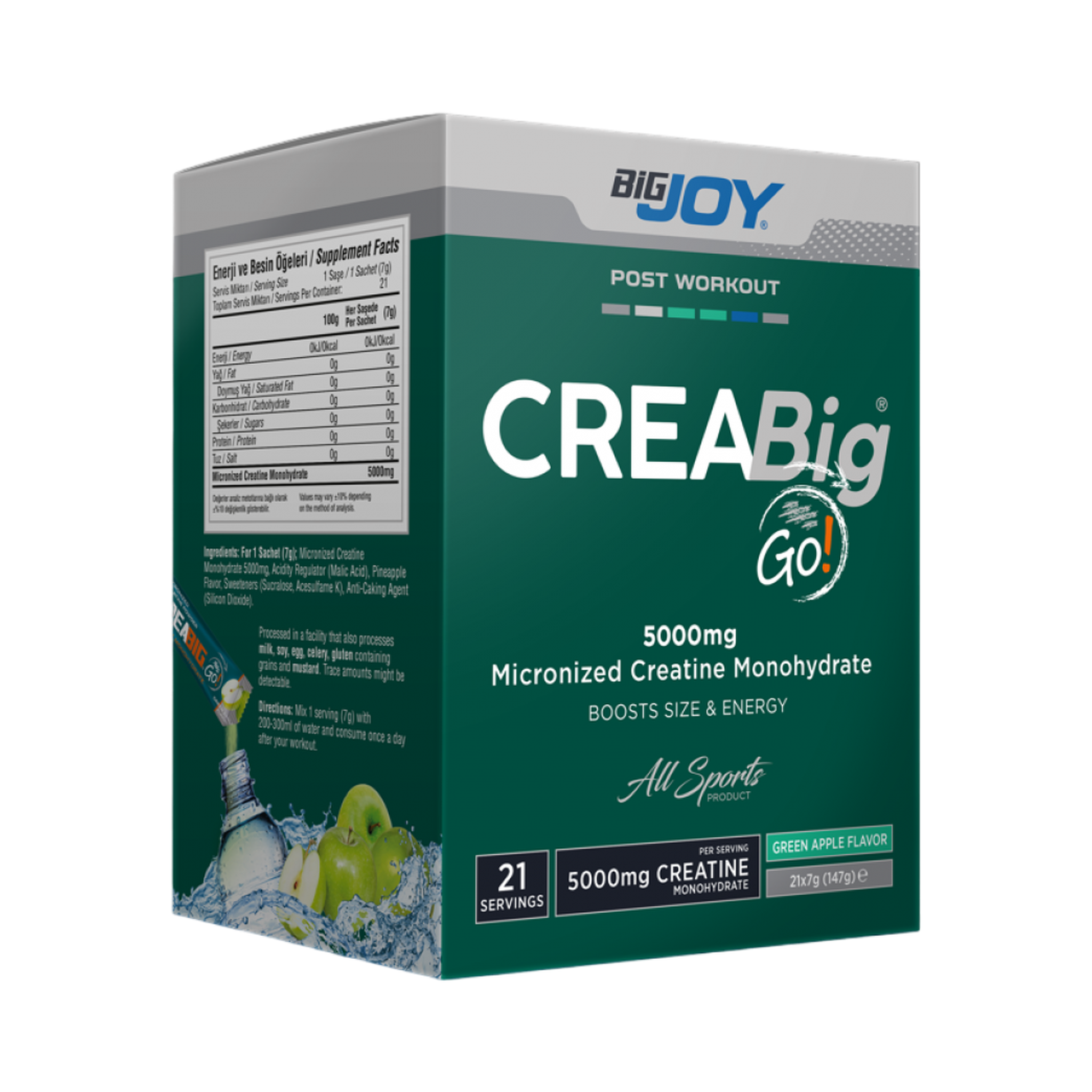 Bigjoy Creabig Go 21 Servings
