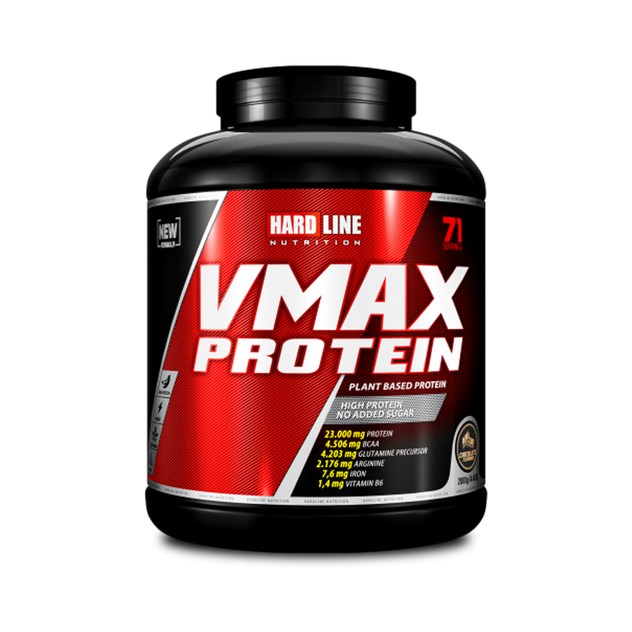 Hardline Vmax Vegetable Protein 2000 g – Muscle Mass Support