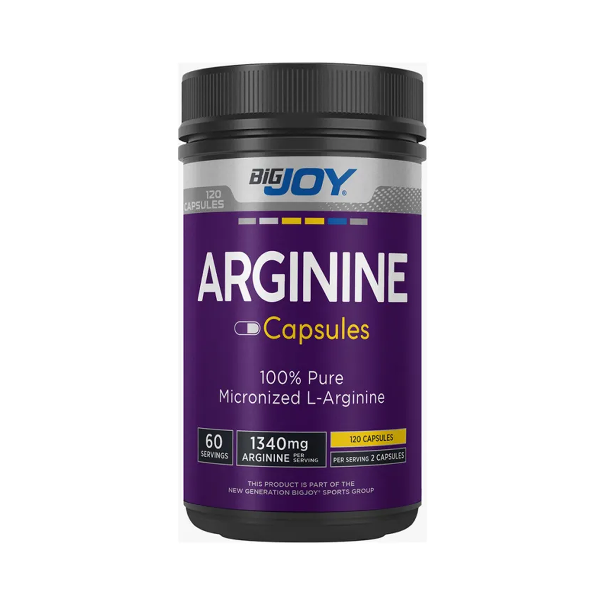 Bigjoy Arginine 120 Capsules