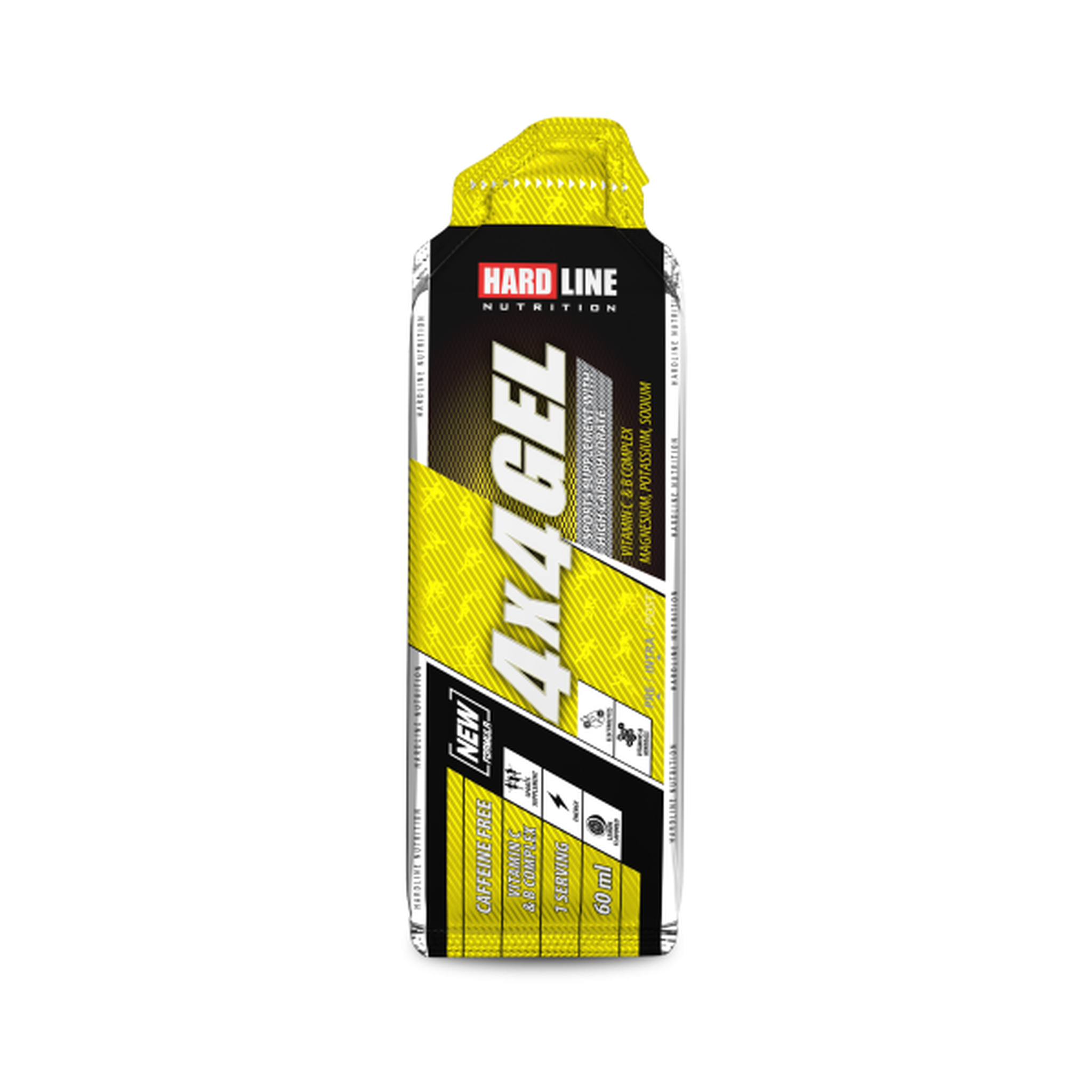 Hardline 4x4 Gel 60 ml – Energy & Performance Support