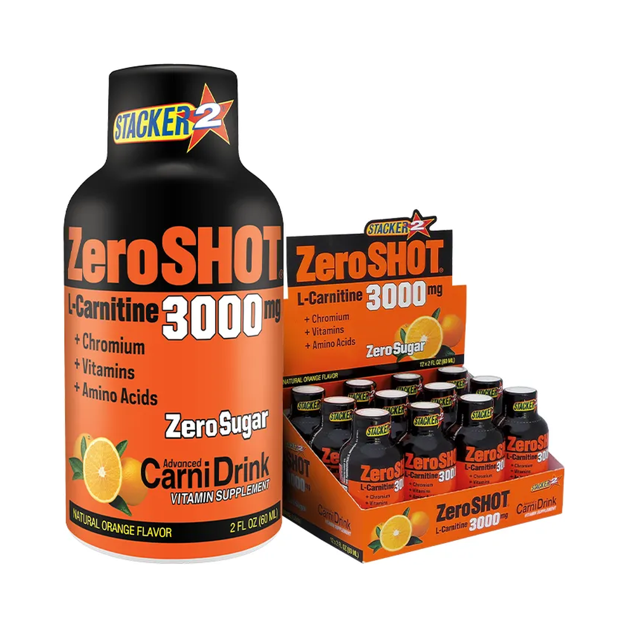 ZeroSHOT 3000mg 60ml x 12 Packs