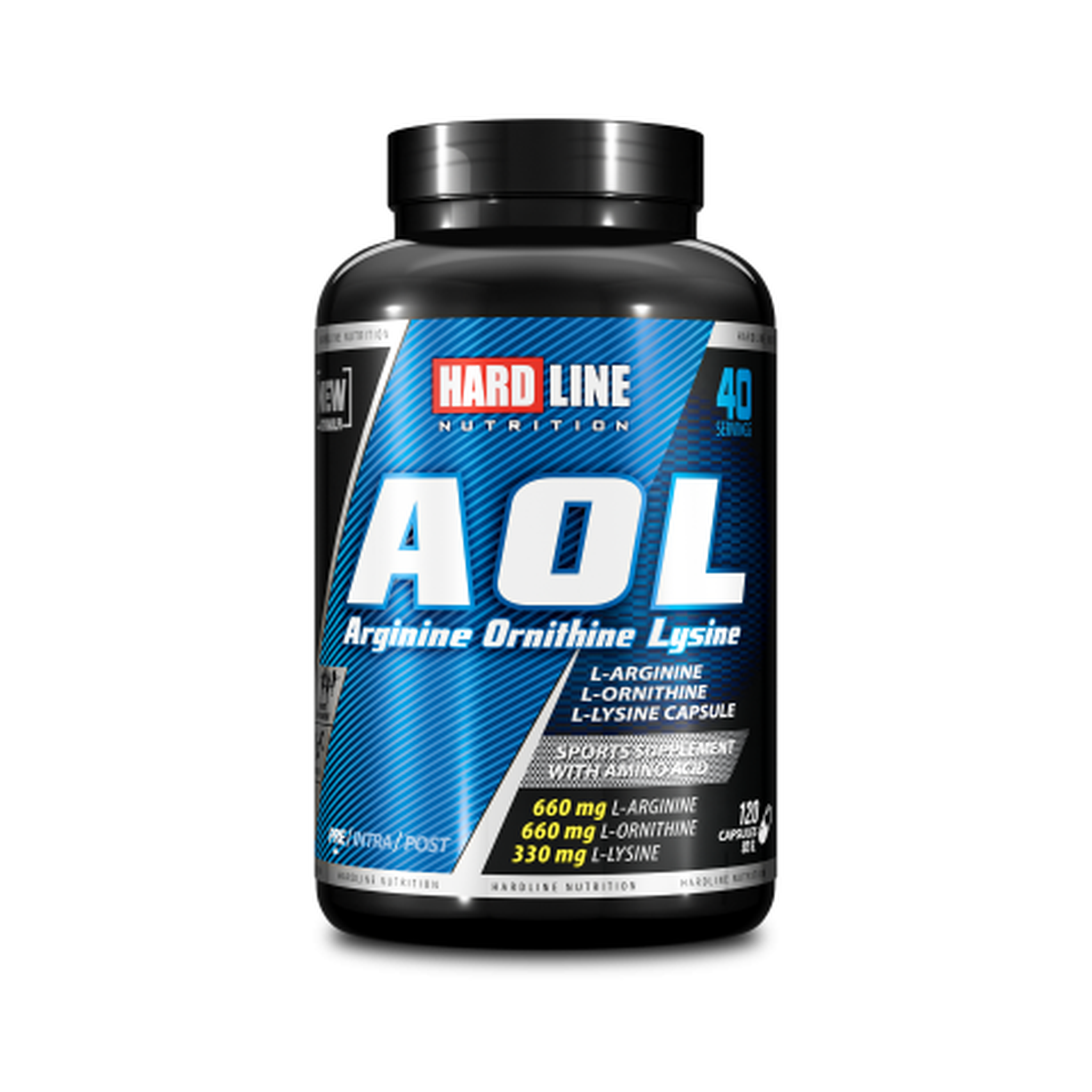Hardline AOL 120 Capsules – Amino Acids
