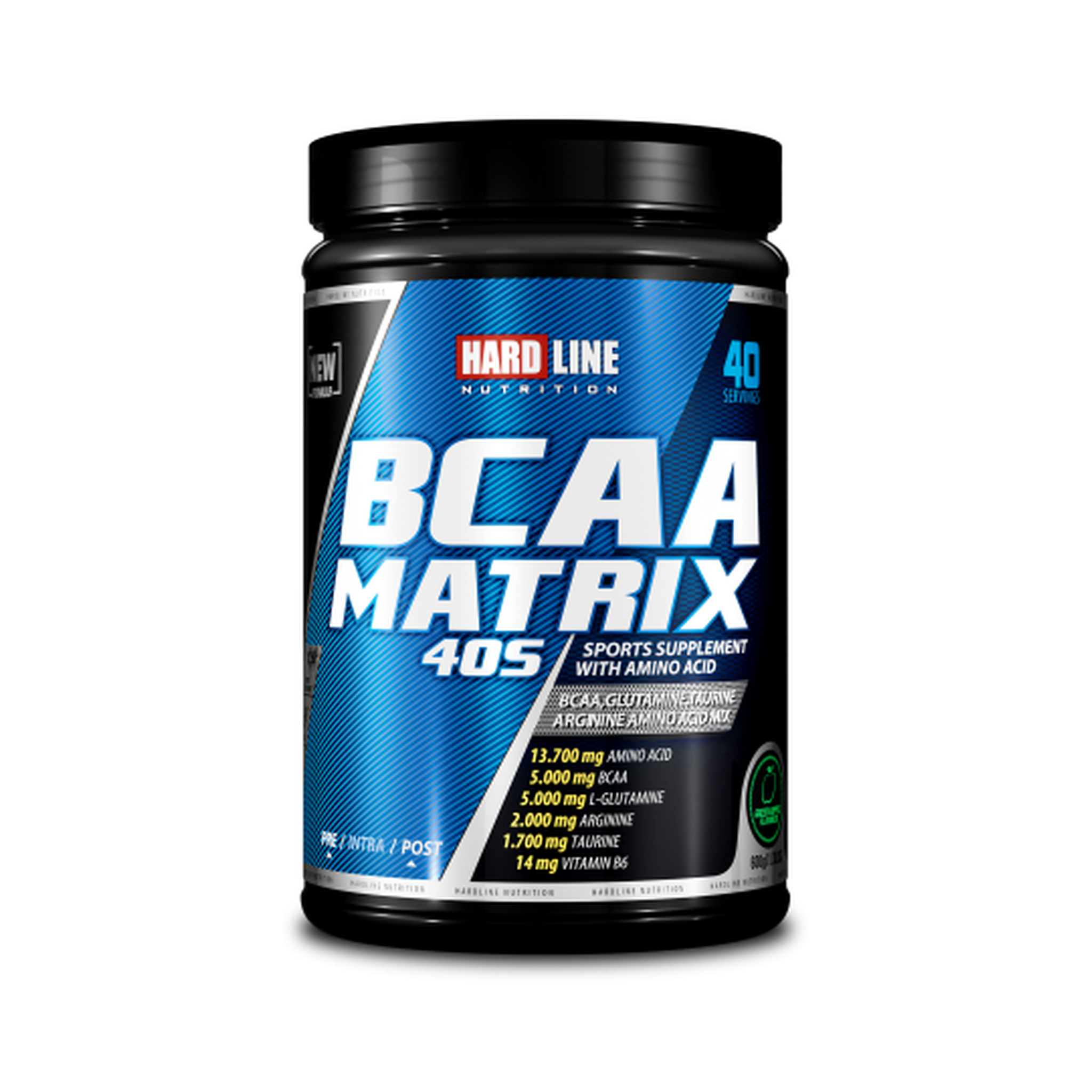 Hardline BCAA Matrix 600 Gr – Green Apple