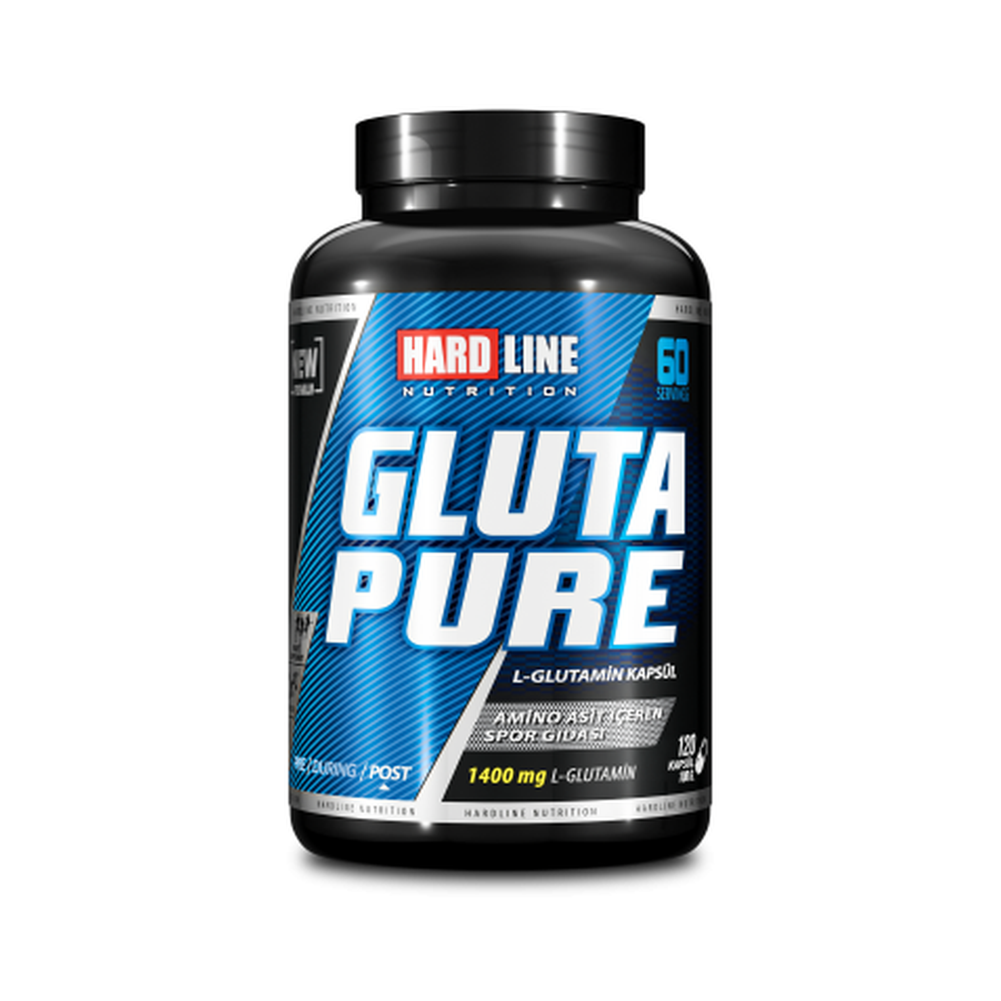 Hardline Glutapure 120 Capsules
