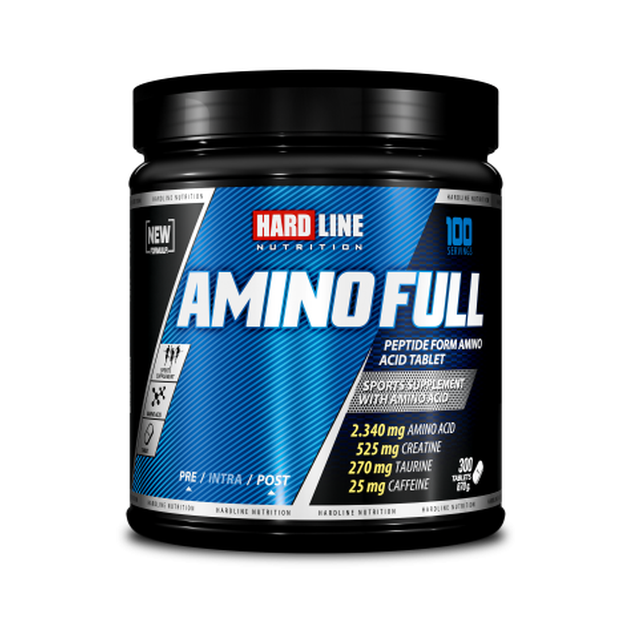 Hardline Amino Full 300 Tablets