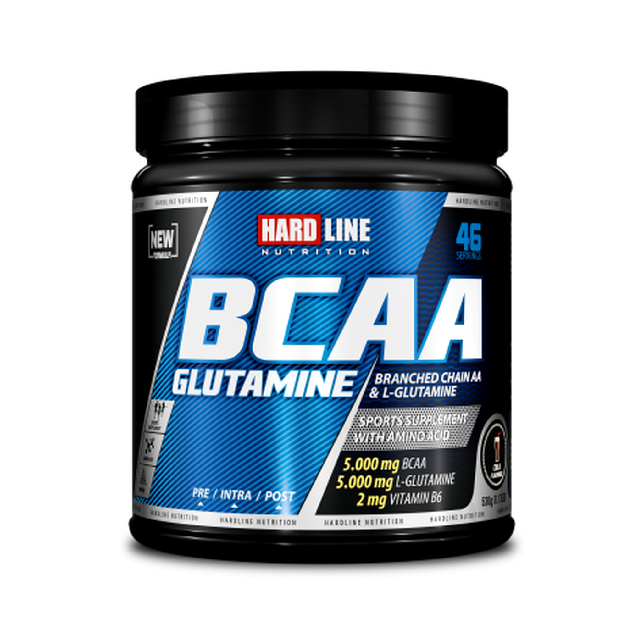 Hardline BCAA Fusion-Pomegranate 500g