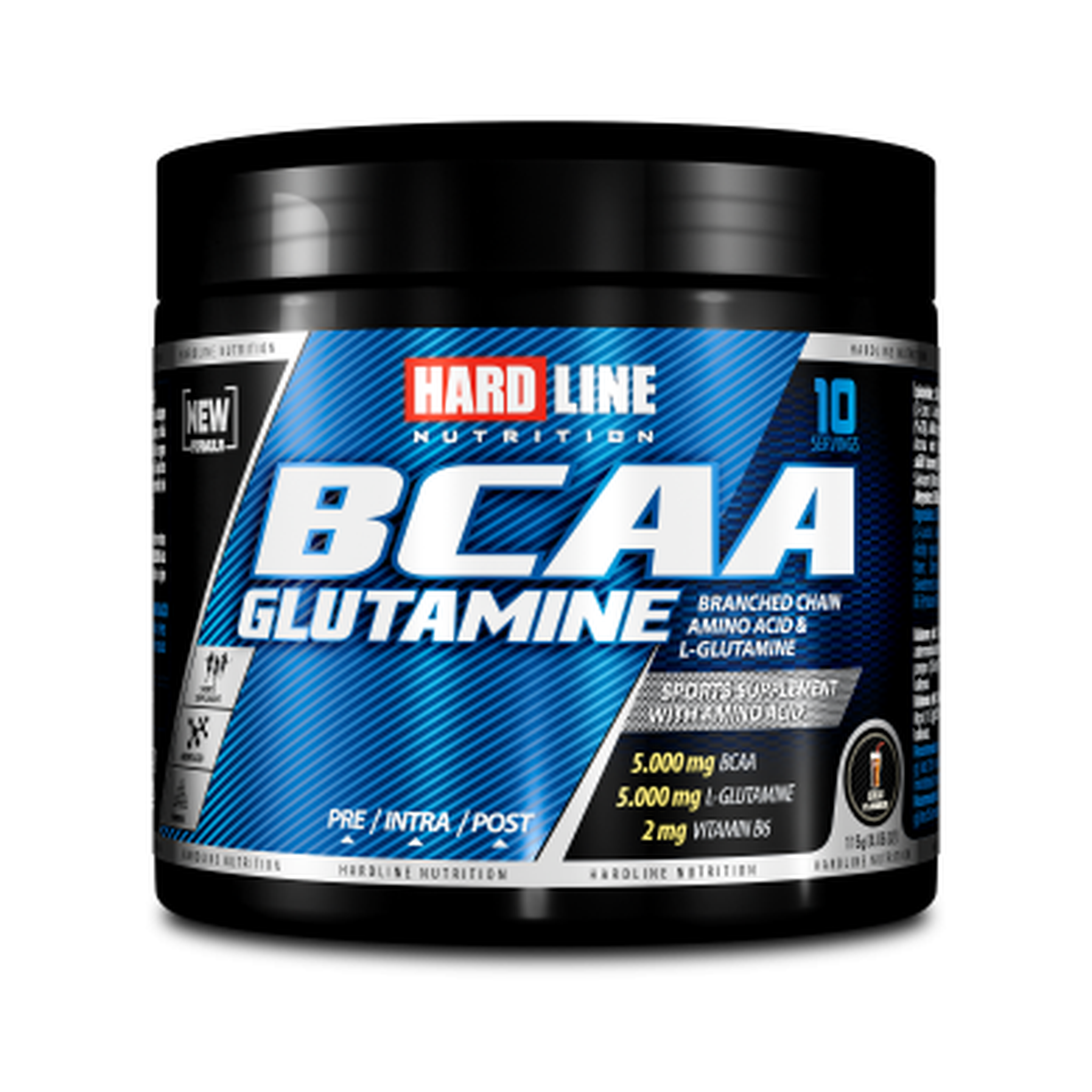 Hardline BCAA Glutamine - Cola 530 Gr