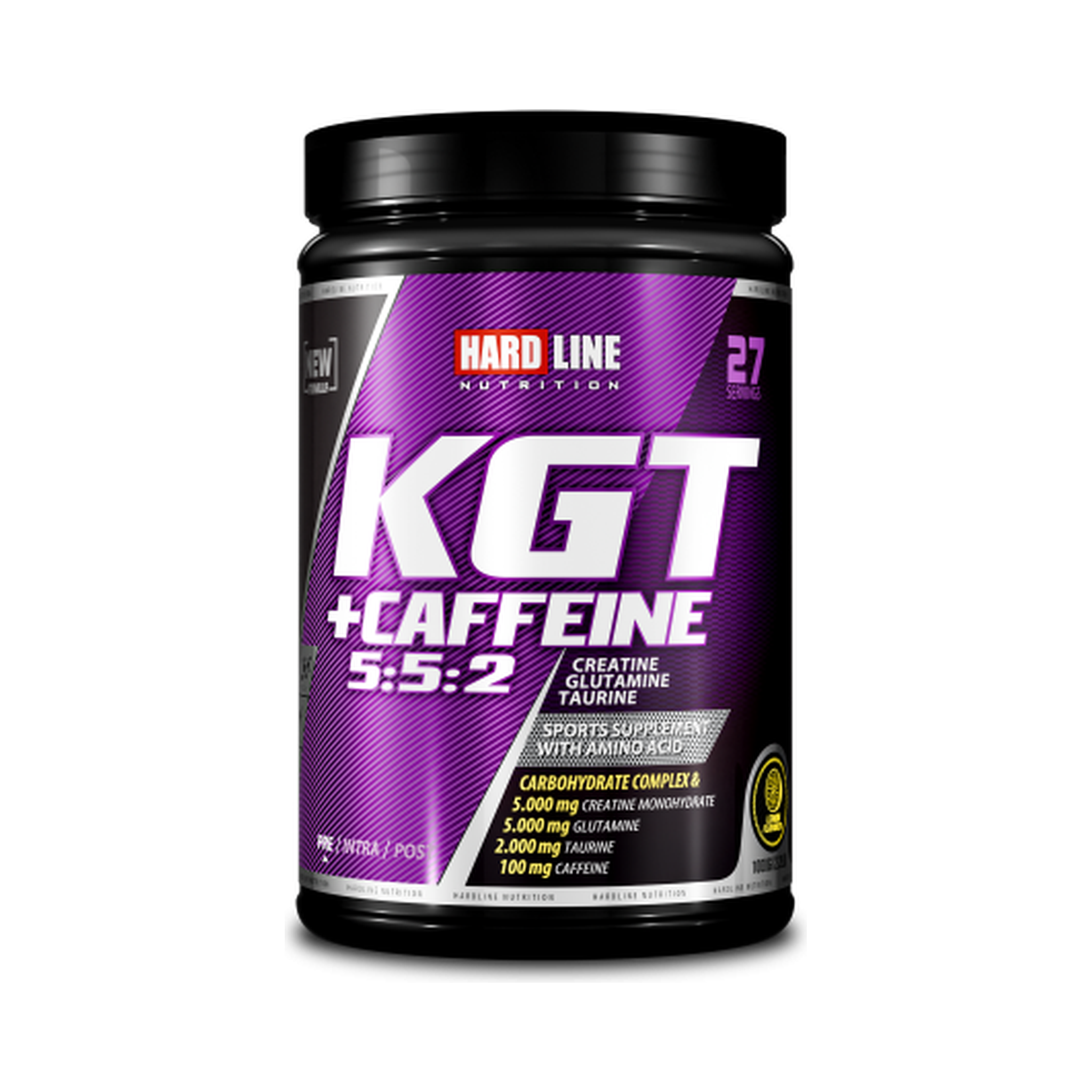 Hardline KGT Creatine Glutamine Taurine 1000 Gr