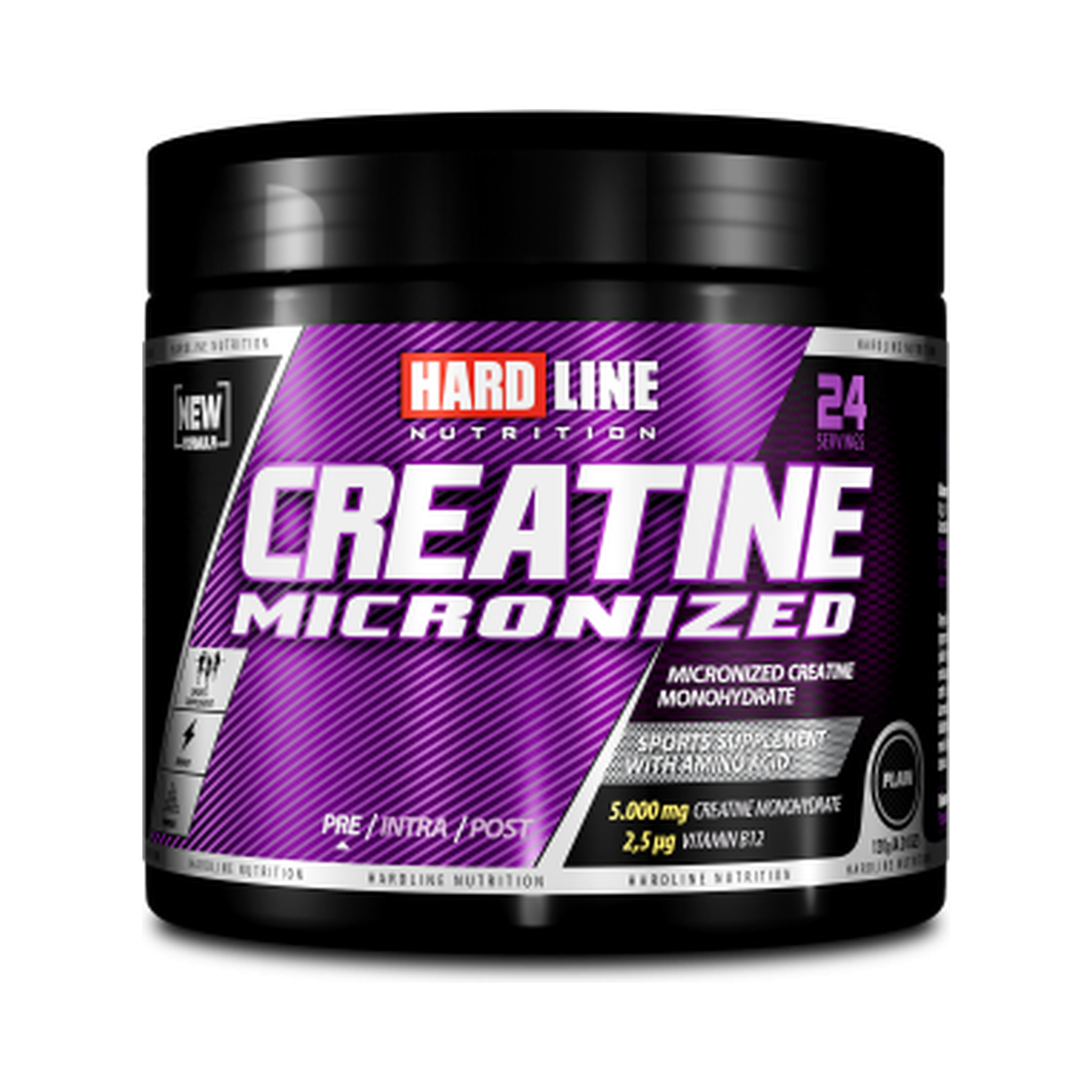 Hardline Micronized Creatine Unflavored 120g