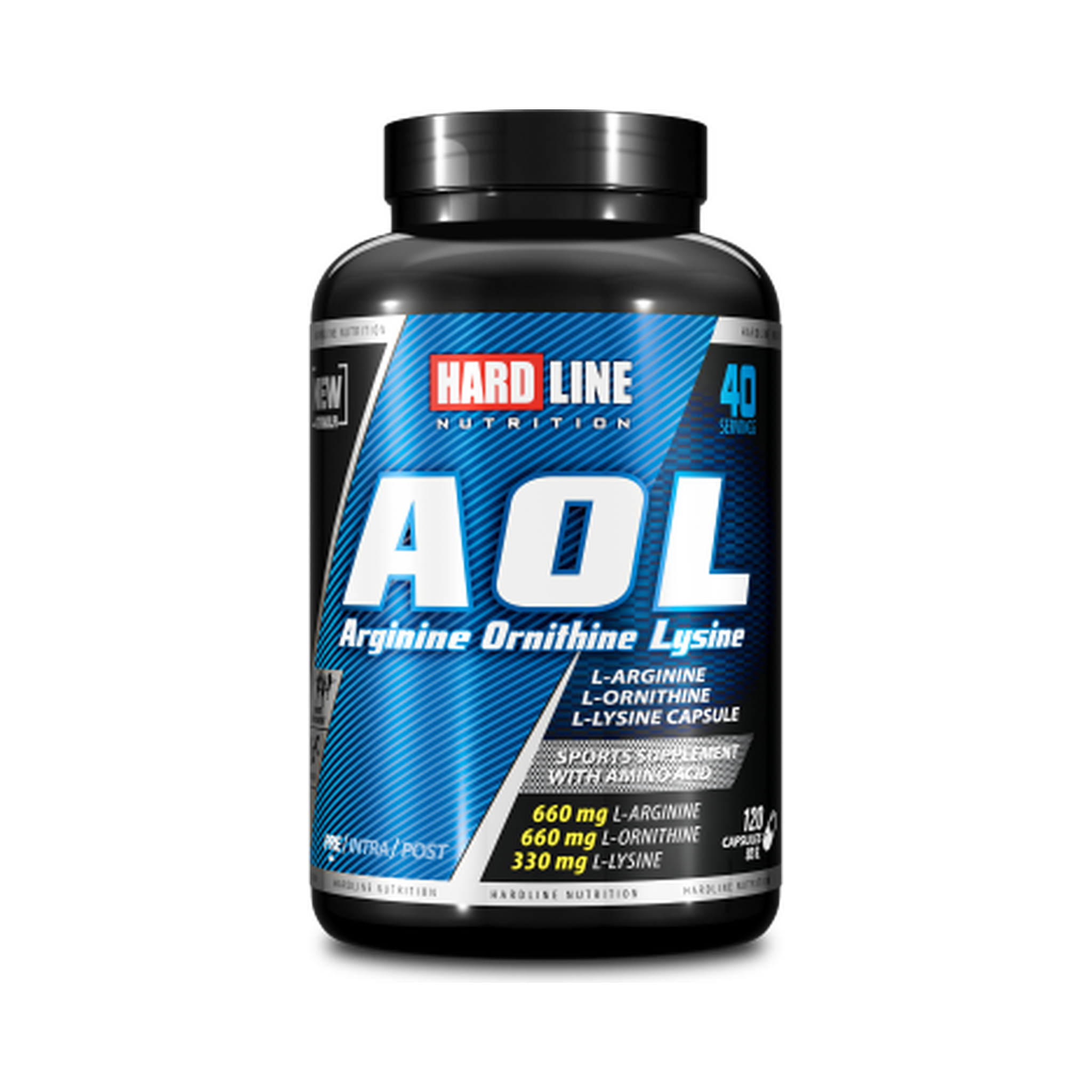 Hardline AOL 120 Capsules