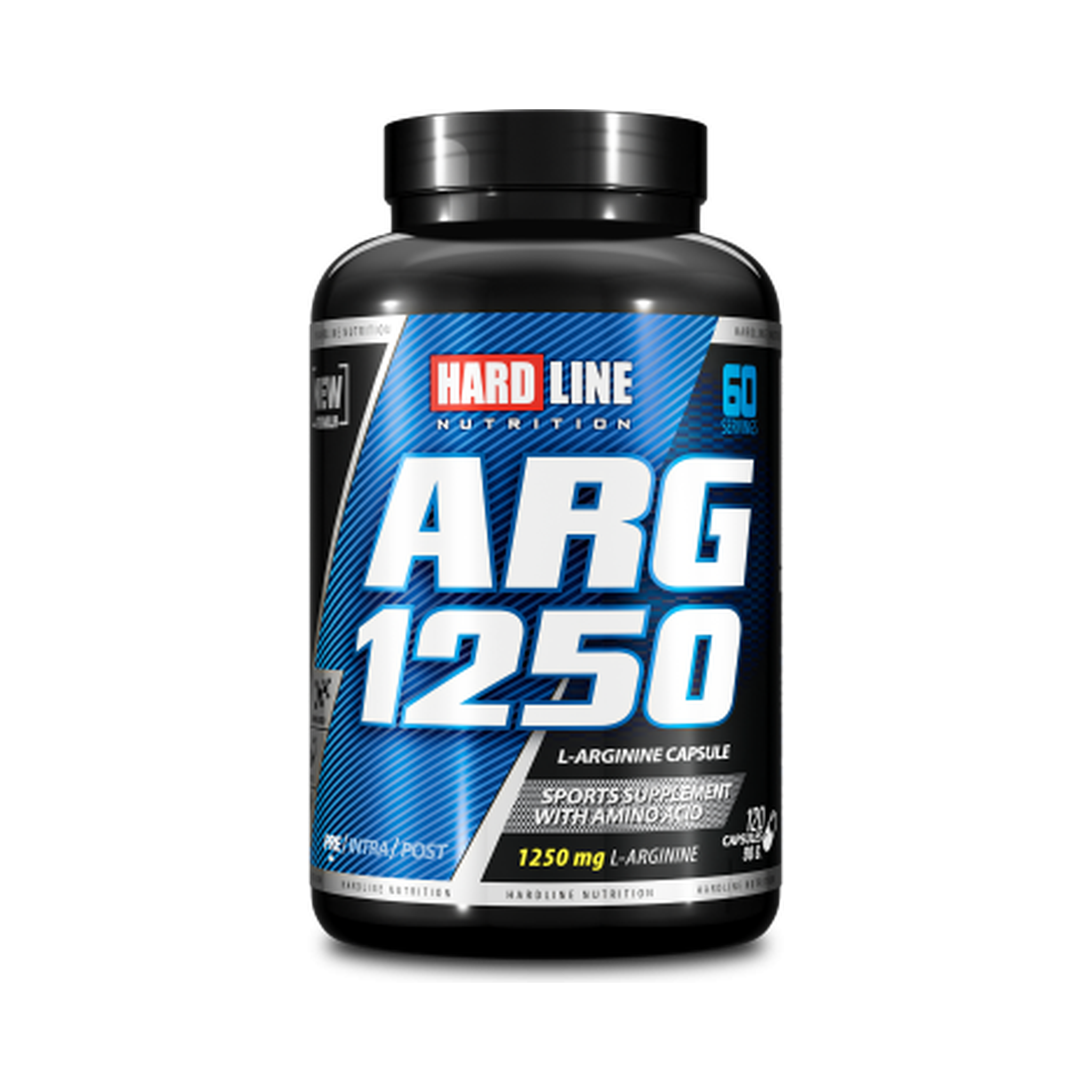 Hardline Arg 1250-120 Capsules