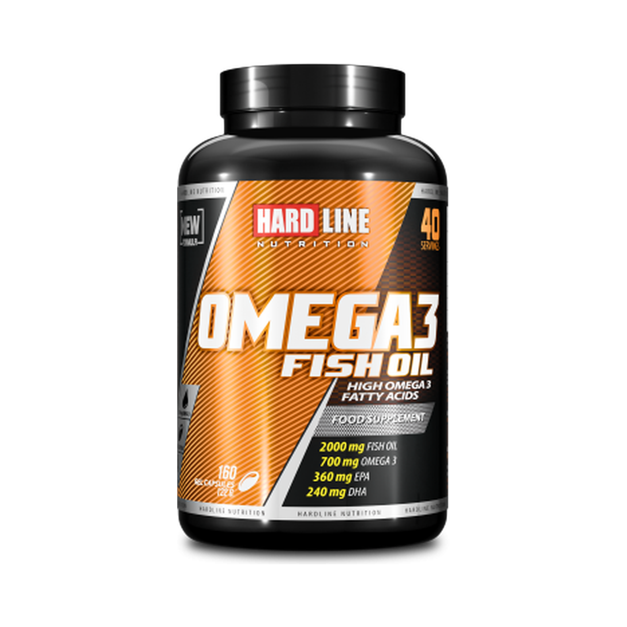 Hardline Omega 3-160 Capsules