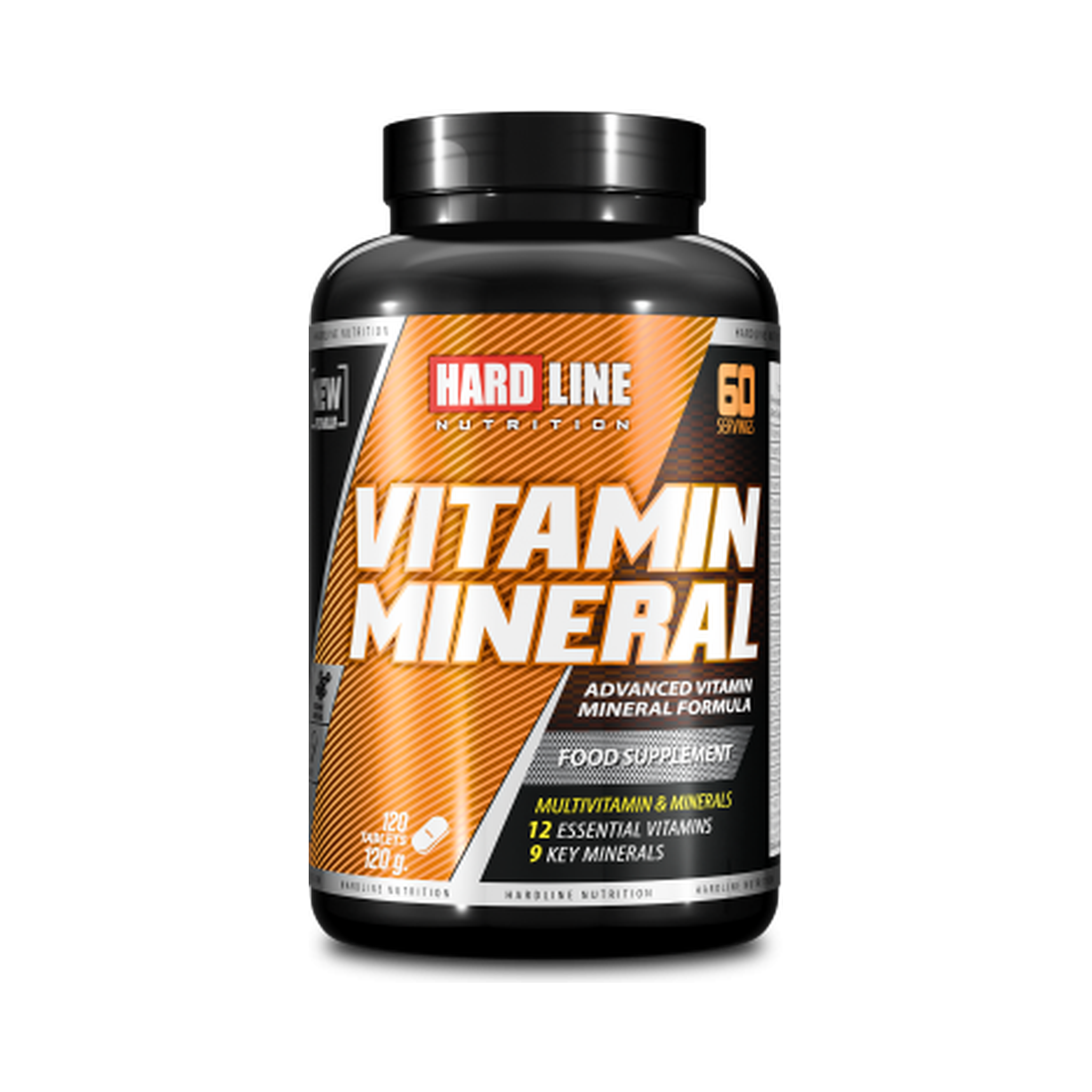 Hardline Vitamin Mineral 120 Tablets