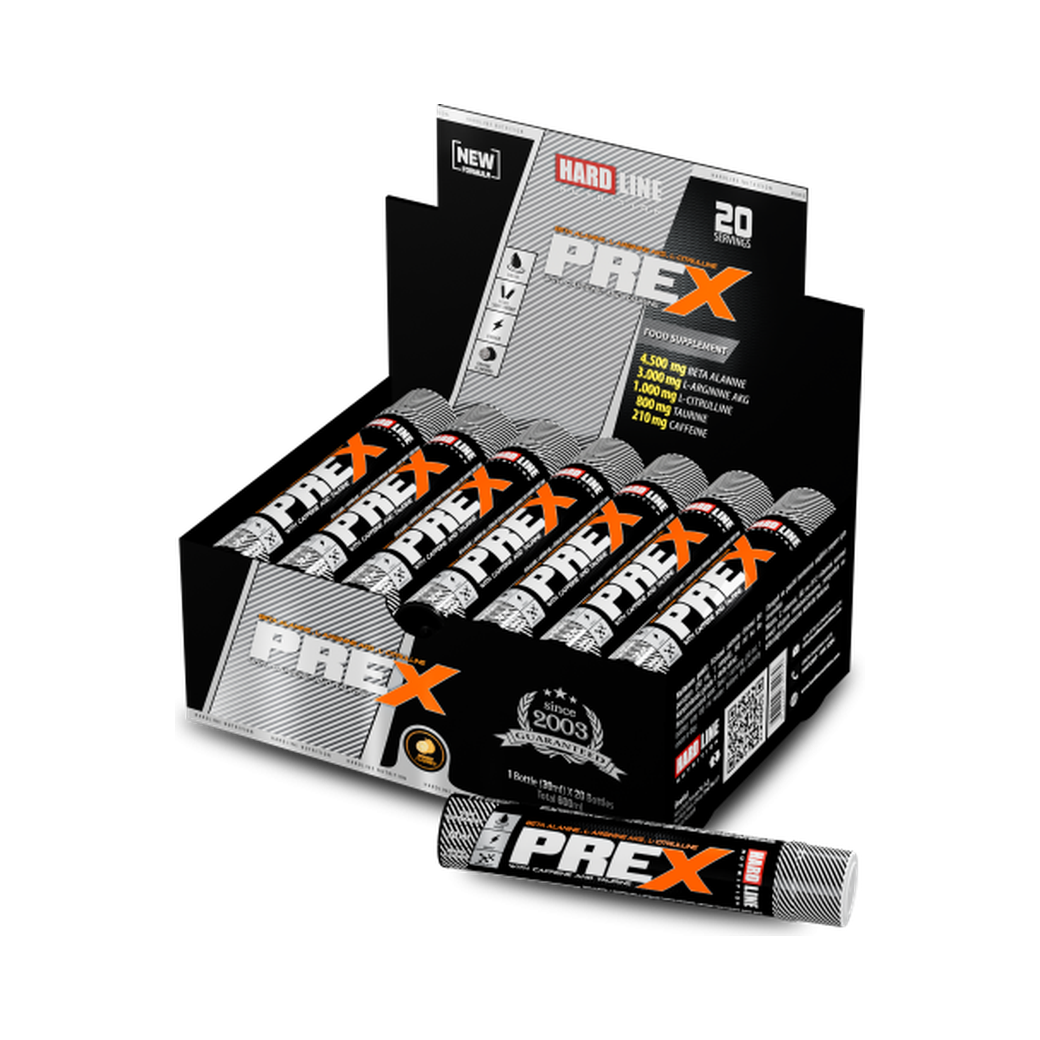 Hardline Prex Orange 20 Pieces (30 ml)