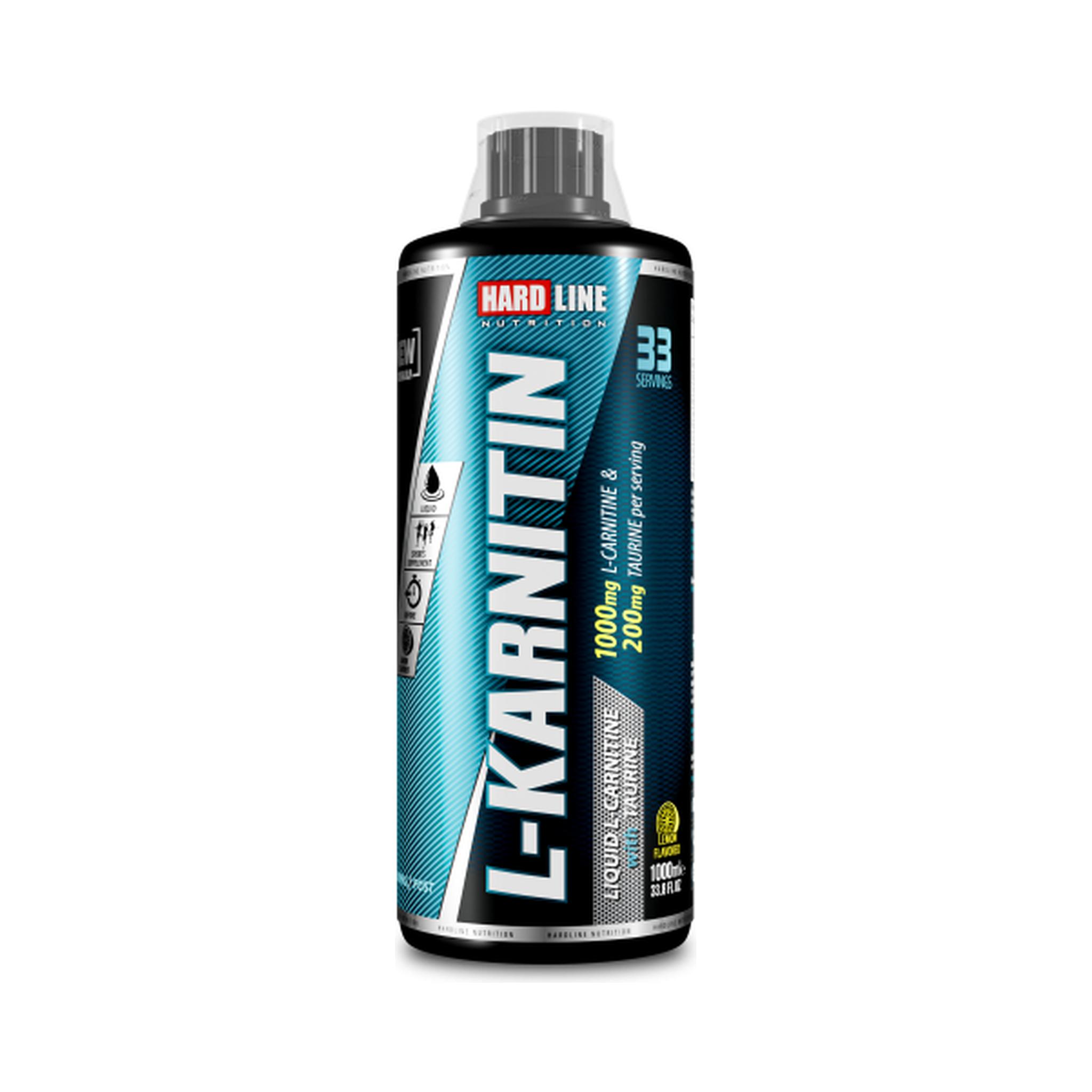 Hardline L-Carnitine Lemon Liquid 1000 ml