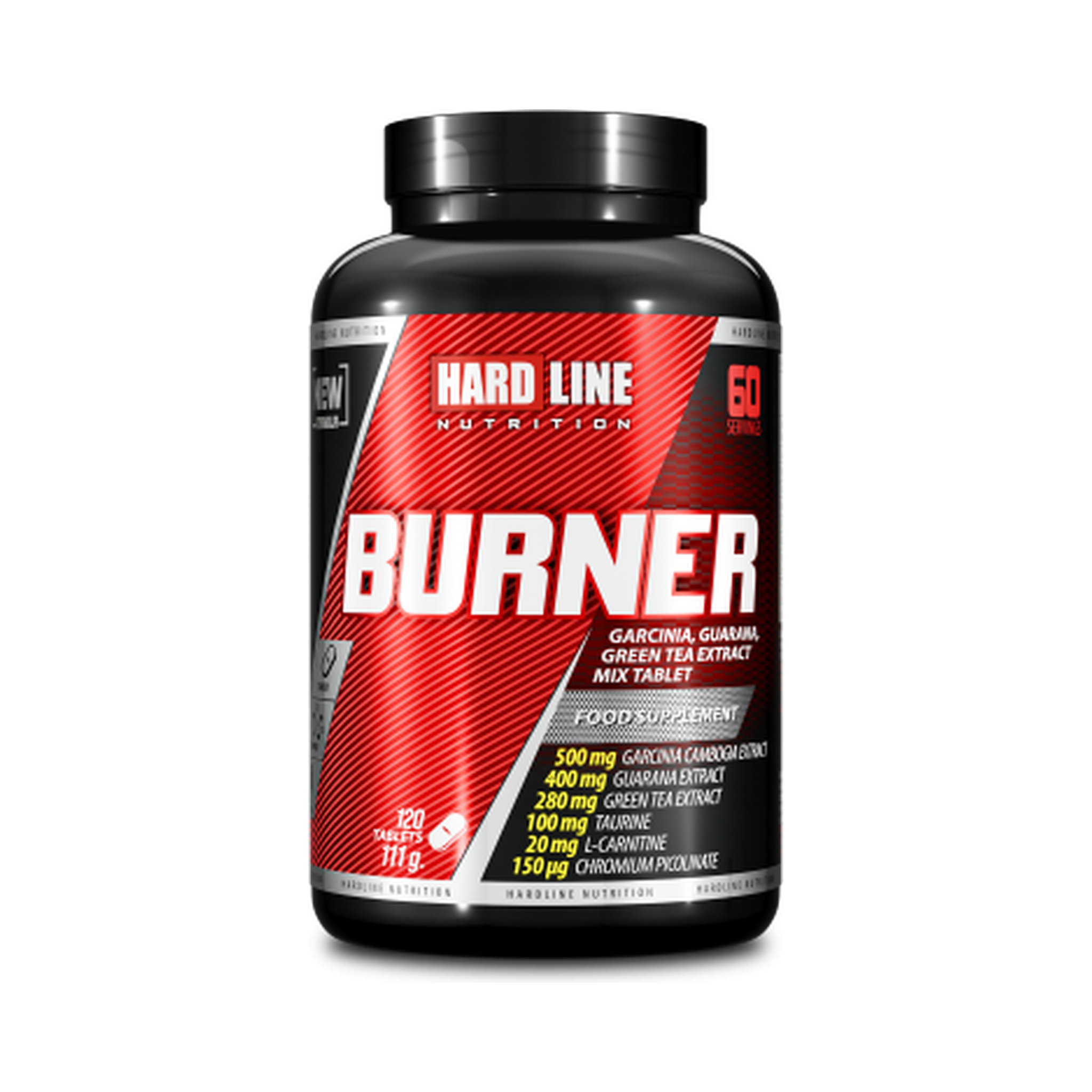 Hardline Burner 120 Tablets