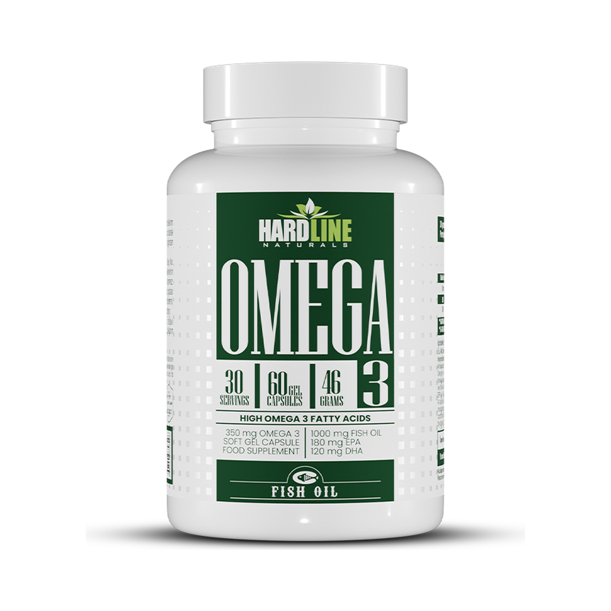 Hardline Naturals Omega 3 60 capsules