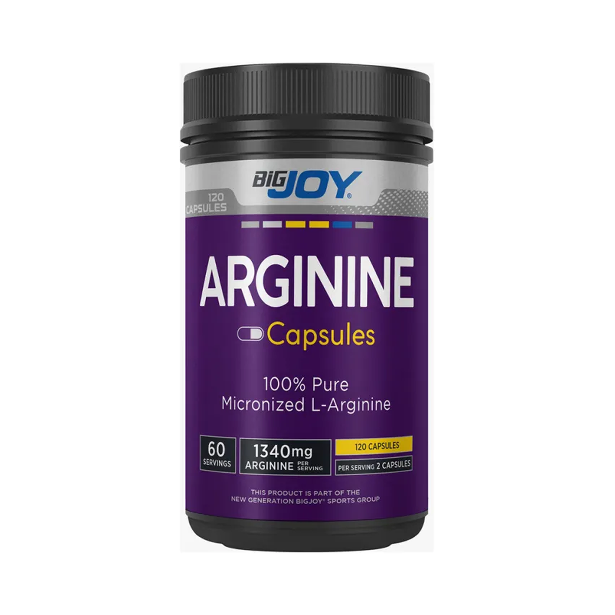 Bigjoy Arginine 120 Capsules