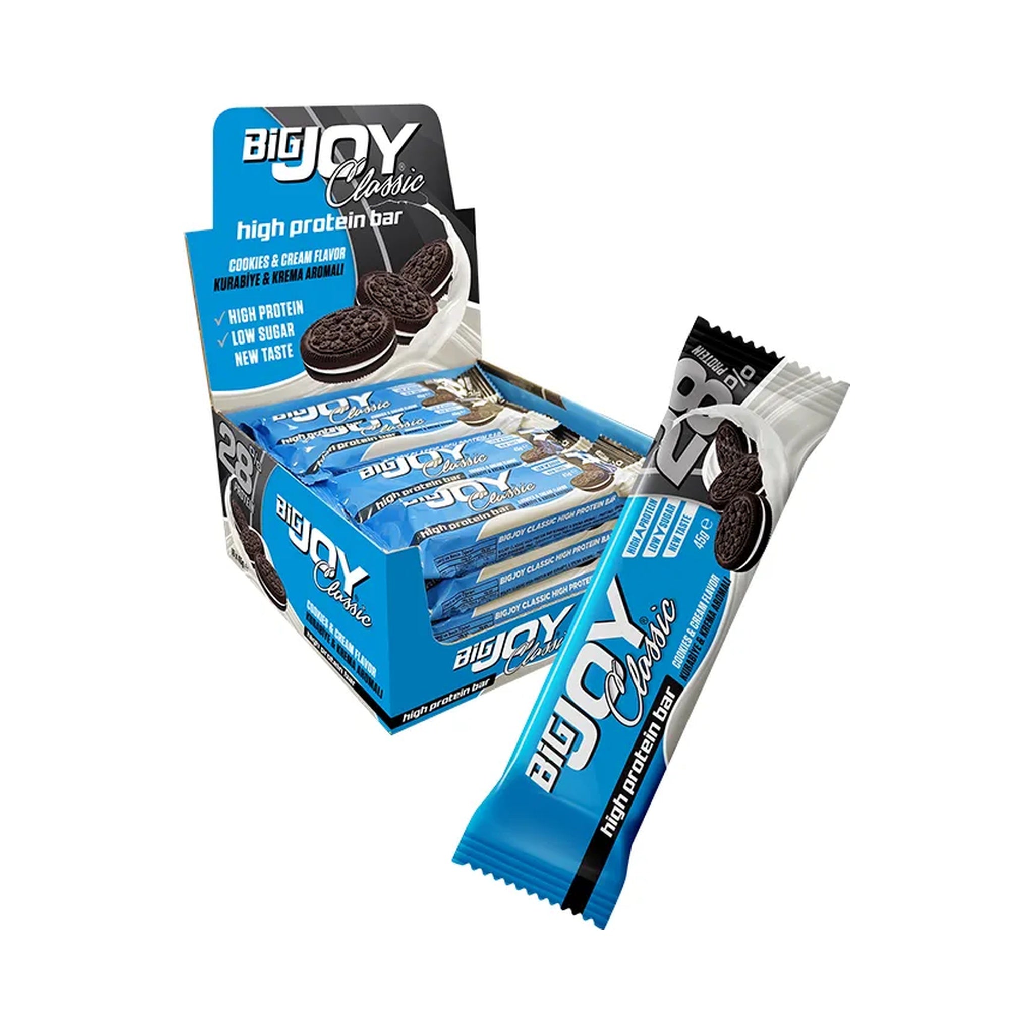 Bigjoy Classic High Protein Bar 45g x 16 Pieces