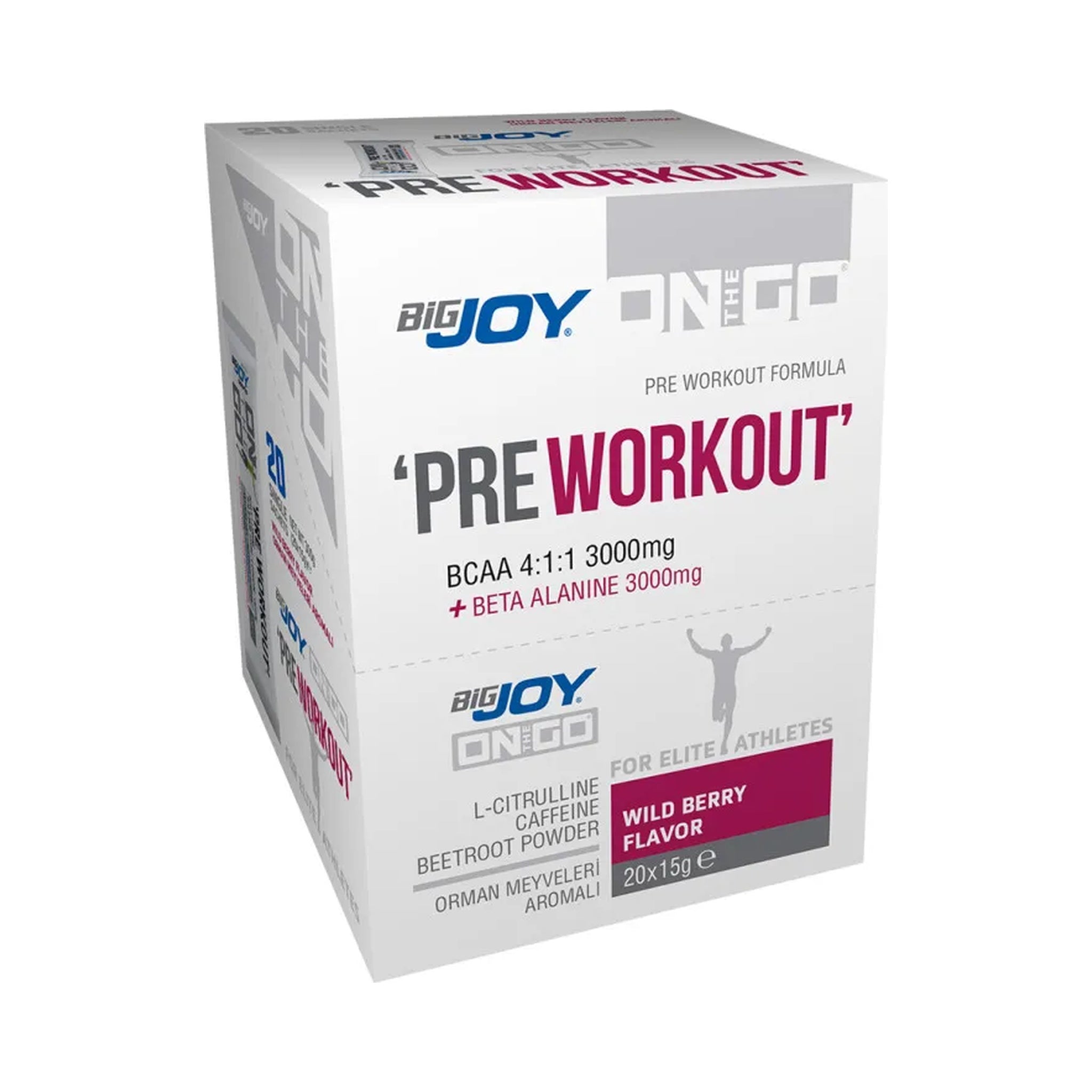 Bigjoy ONTHEGO Preworkout 15 g x 20 Packets