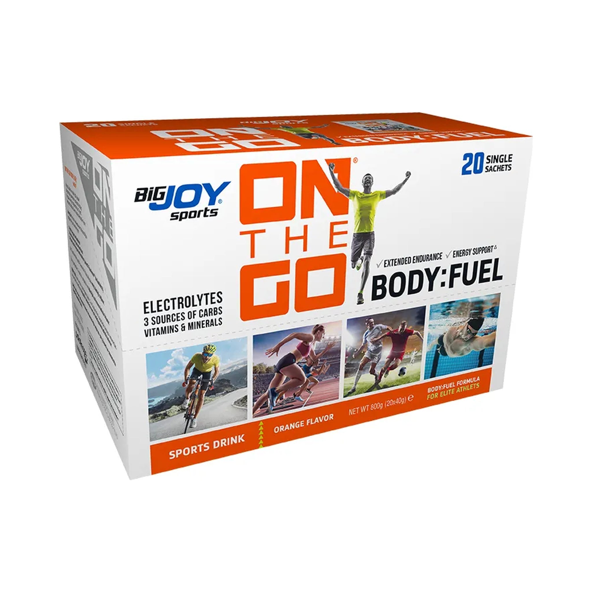Bigjoy ONTHEGO Body Fuel Sports Drink 40 g x 20 Pieces