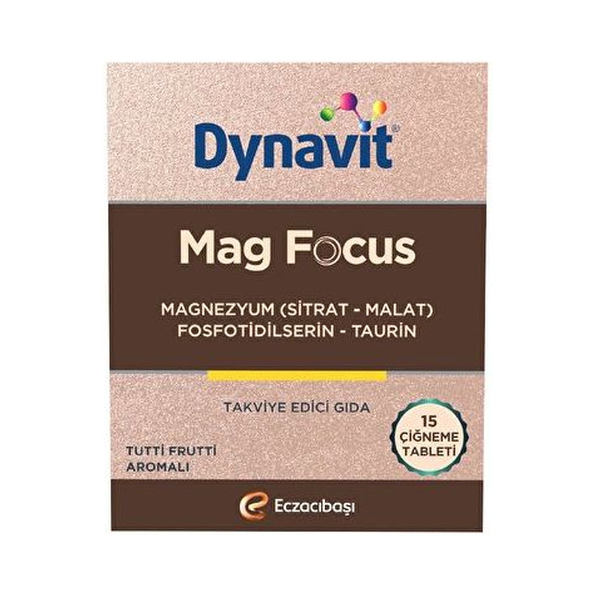 Dynavit Mag Focus 15 Chewable Tablets