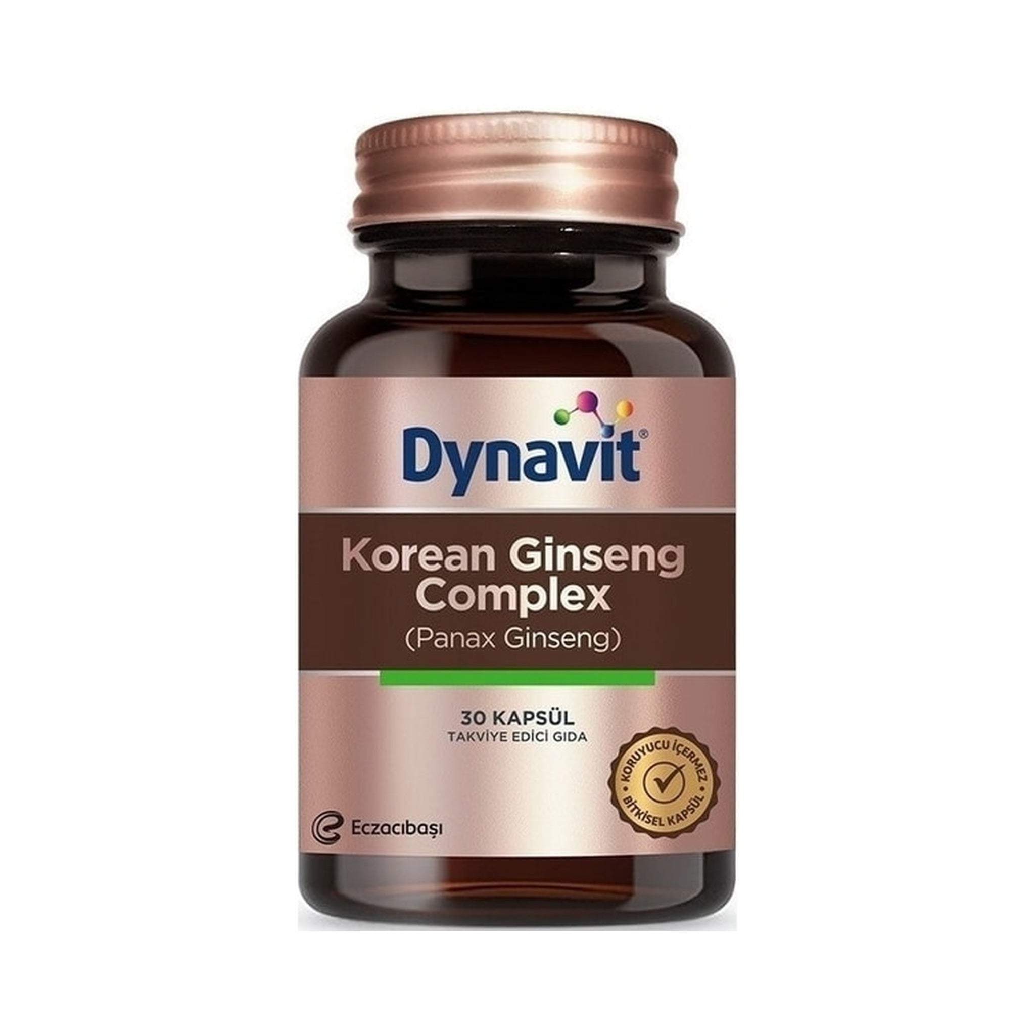Dynavit  Korean Ginseng Complex (Panax Ginseng) 30 Capsules