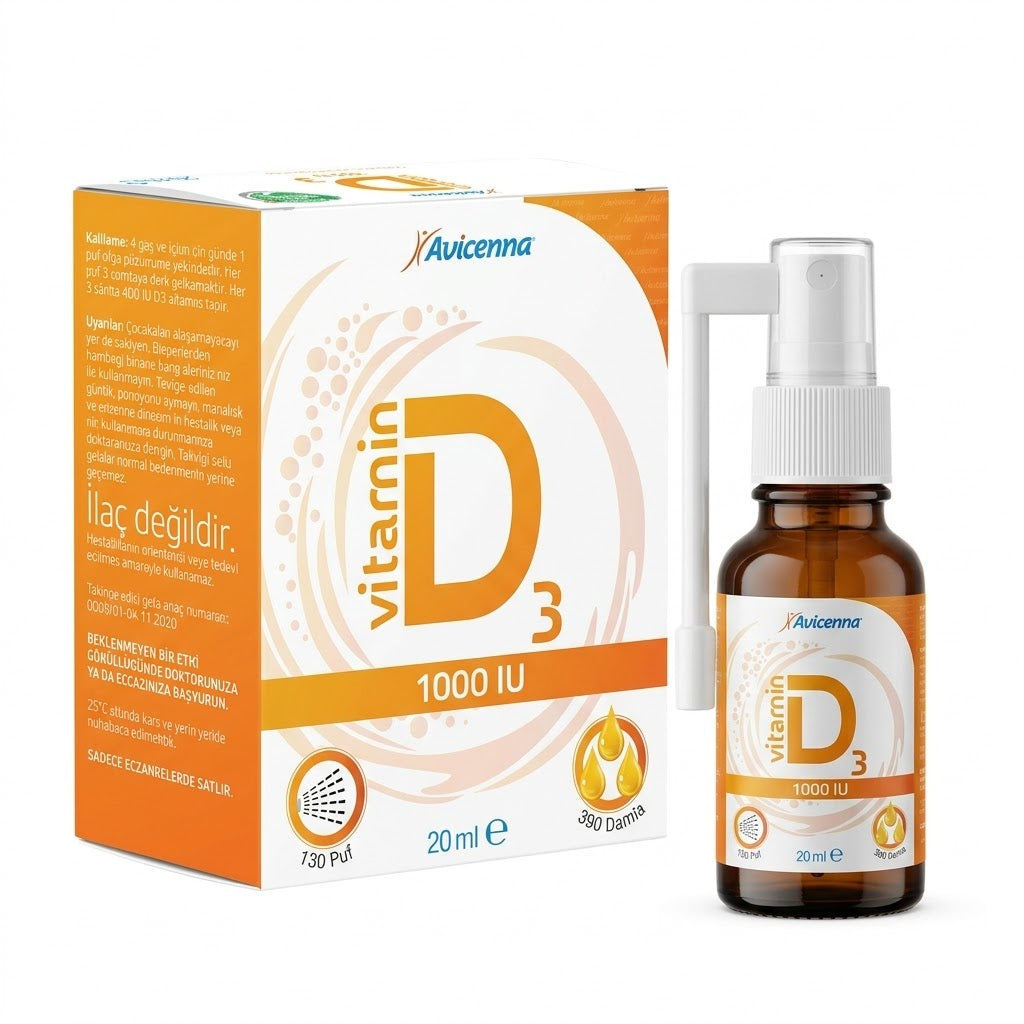 Avicenna Vitamin D3 1000 IU