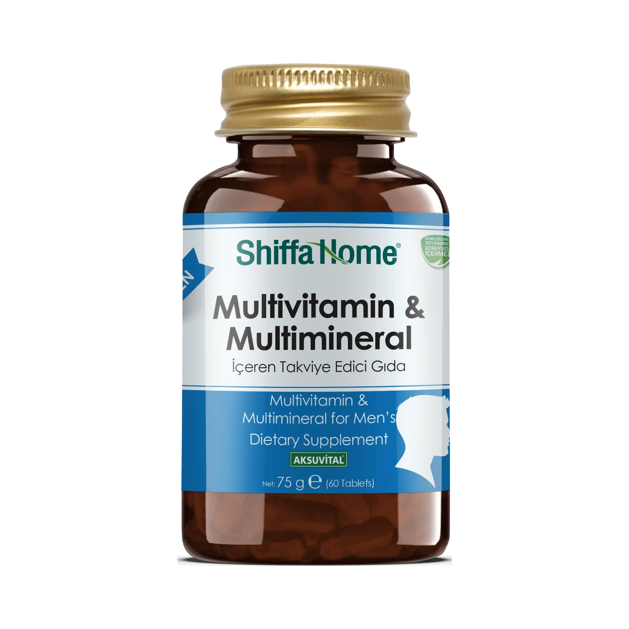 Shiffa Home Multivitamin & Multimineral Men 1260 mg x 60 Tablets
