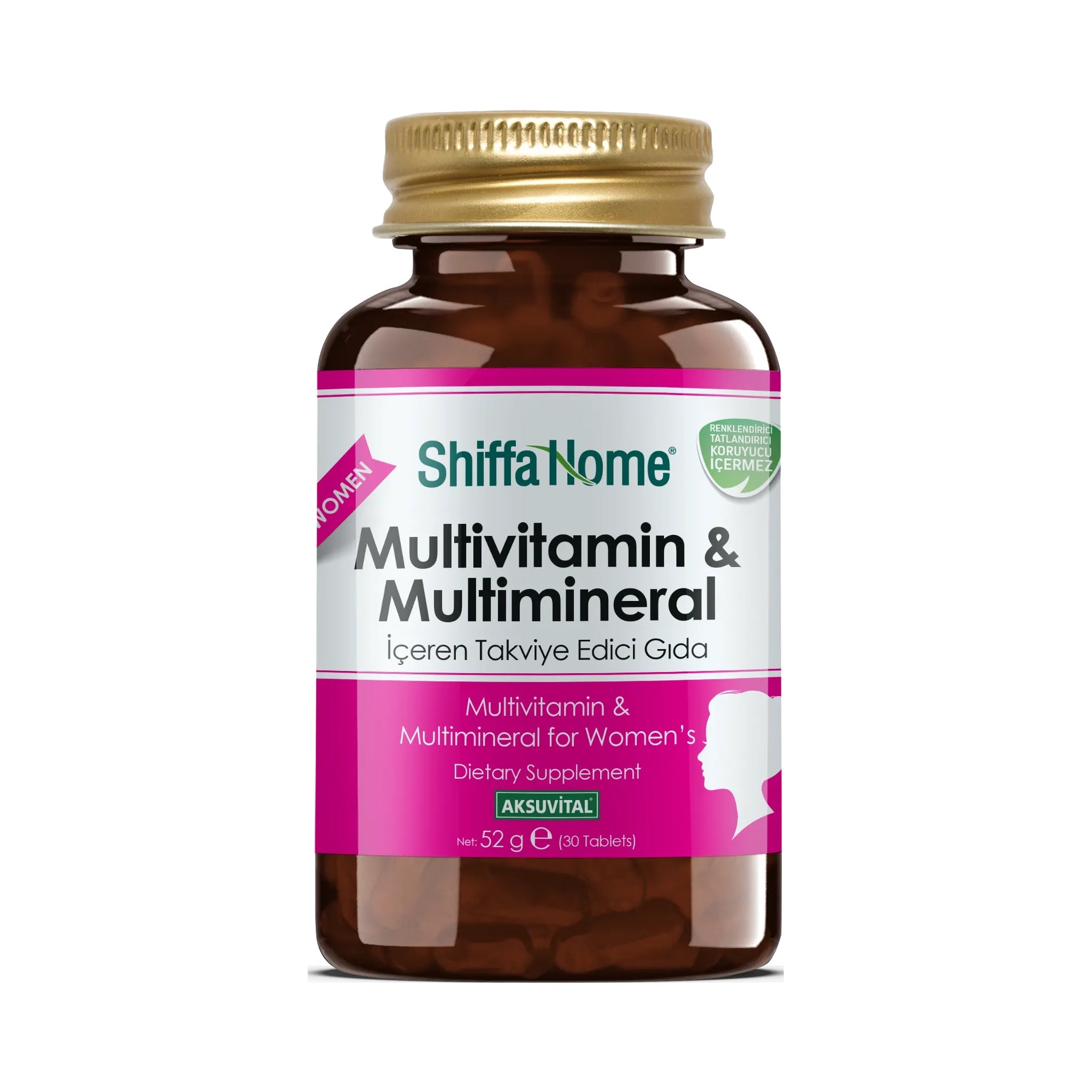 Shiffa Home Multivitamin & Multimineral Women 1760 mg x 30 Tablets