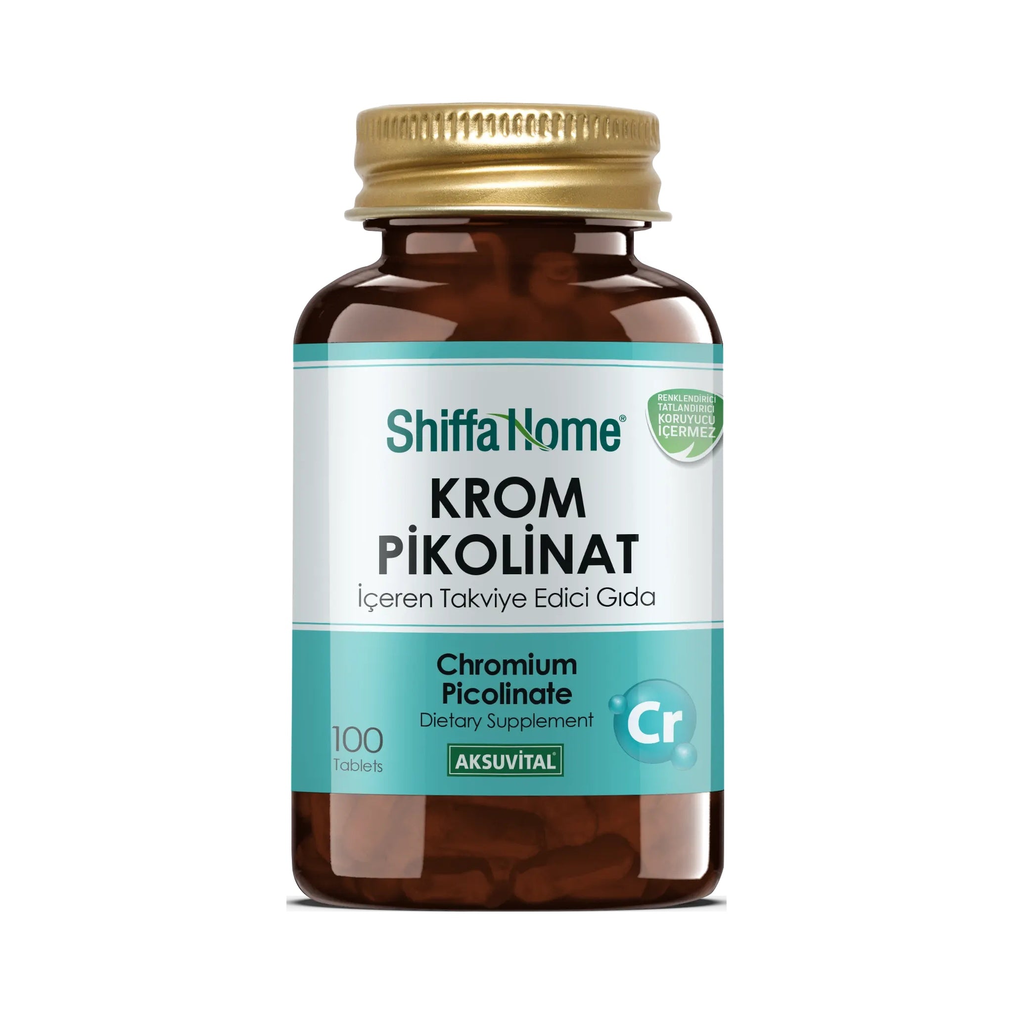 Shiffa Home Chromium Picolinate 100 Tablets