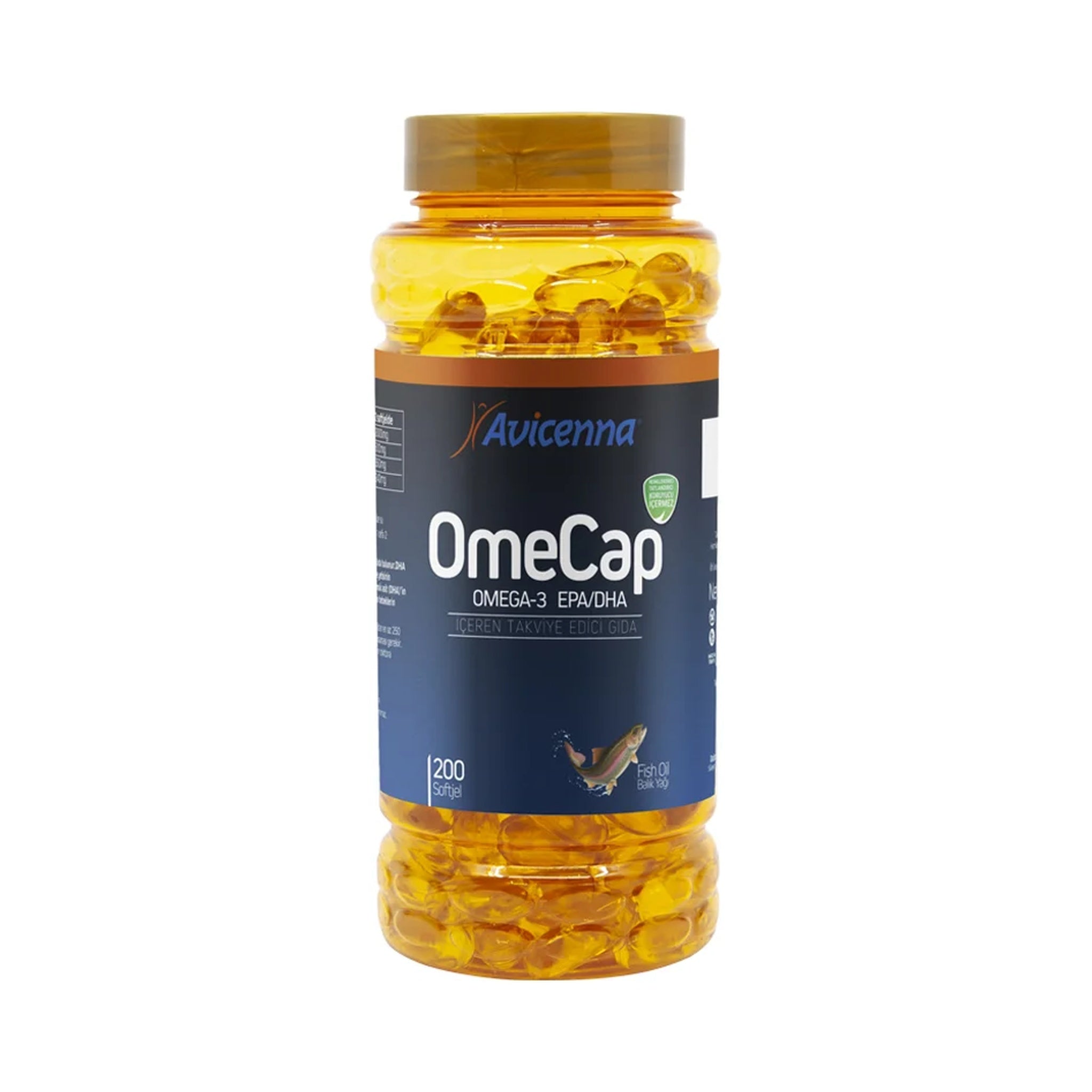 Avicenna OmeCap Omega 3 200 Softgels