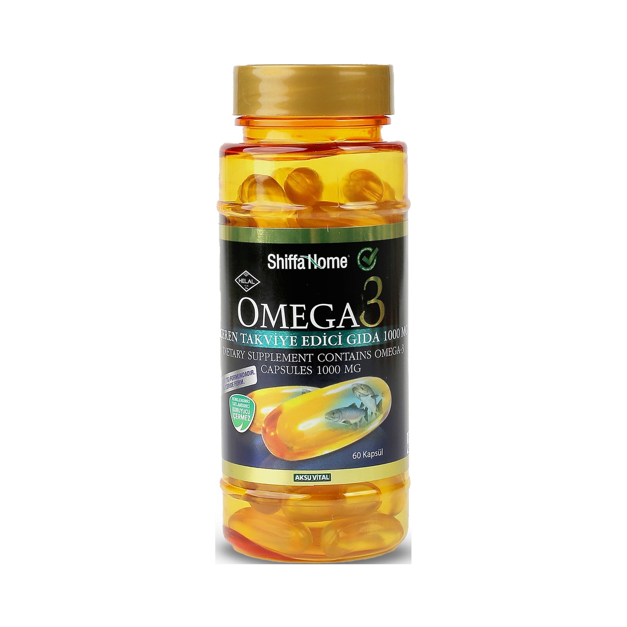 Shiffa Home Omega 3 1000 mg – 60 Softgels