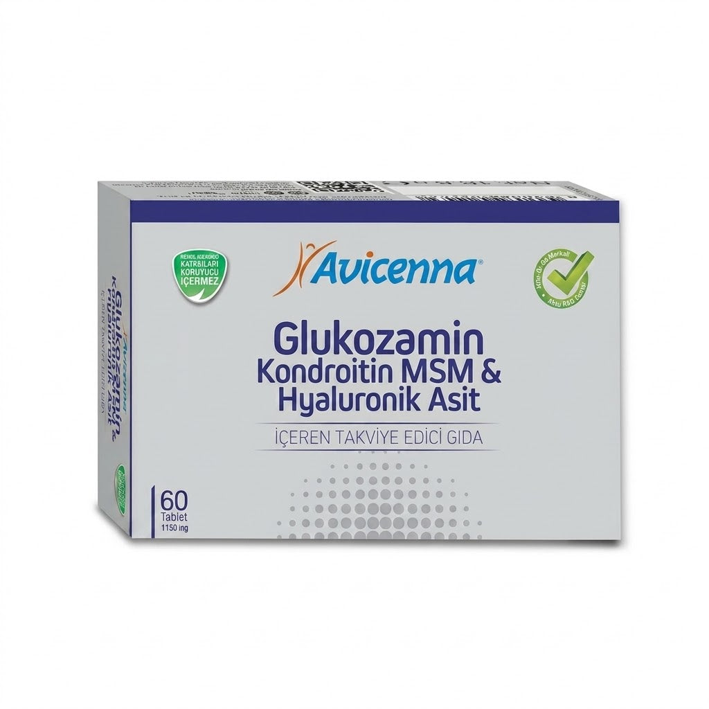 Avicenna Glucosamine Chondroitin MSM 60 Tablets