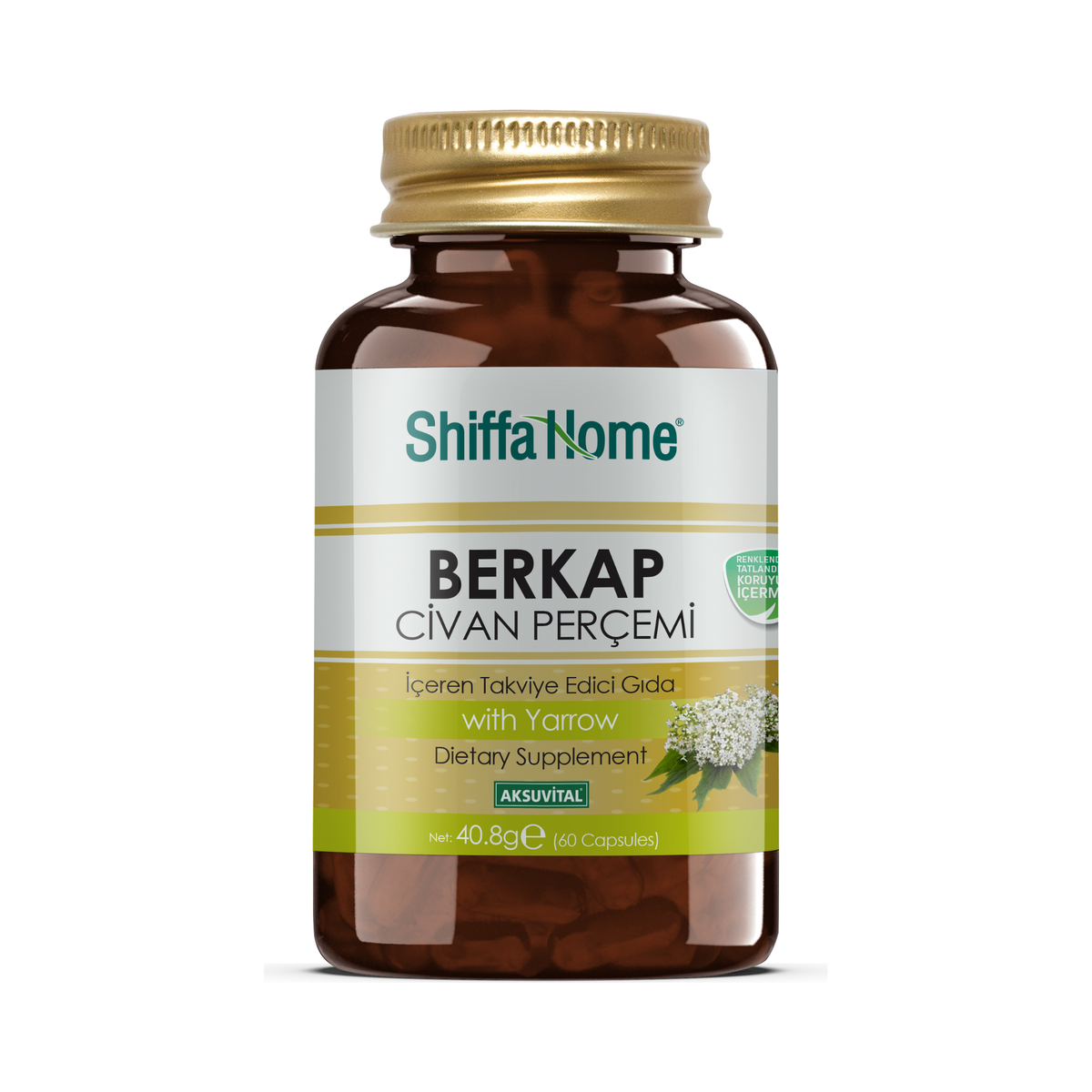 Shiffa Home Berkap Yarrow - 60 Capsules