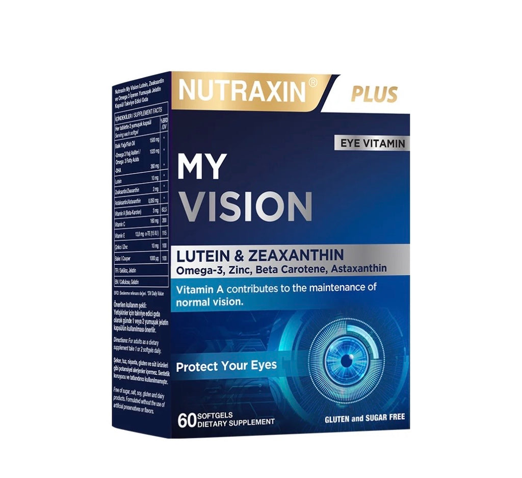 Nutraxin My vision Eyes vitamin 60 soft gel