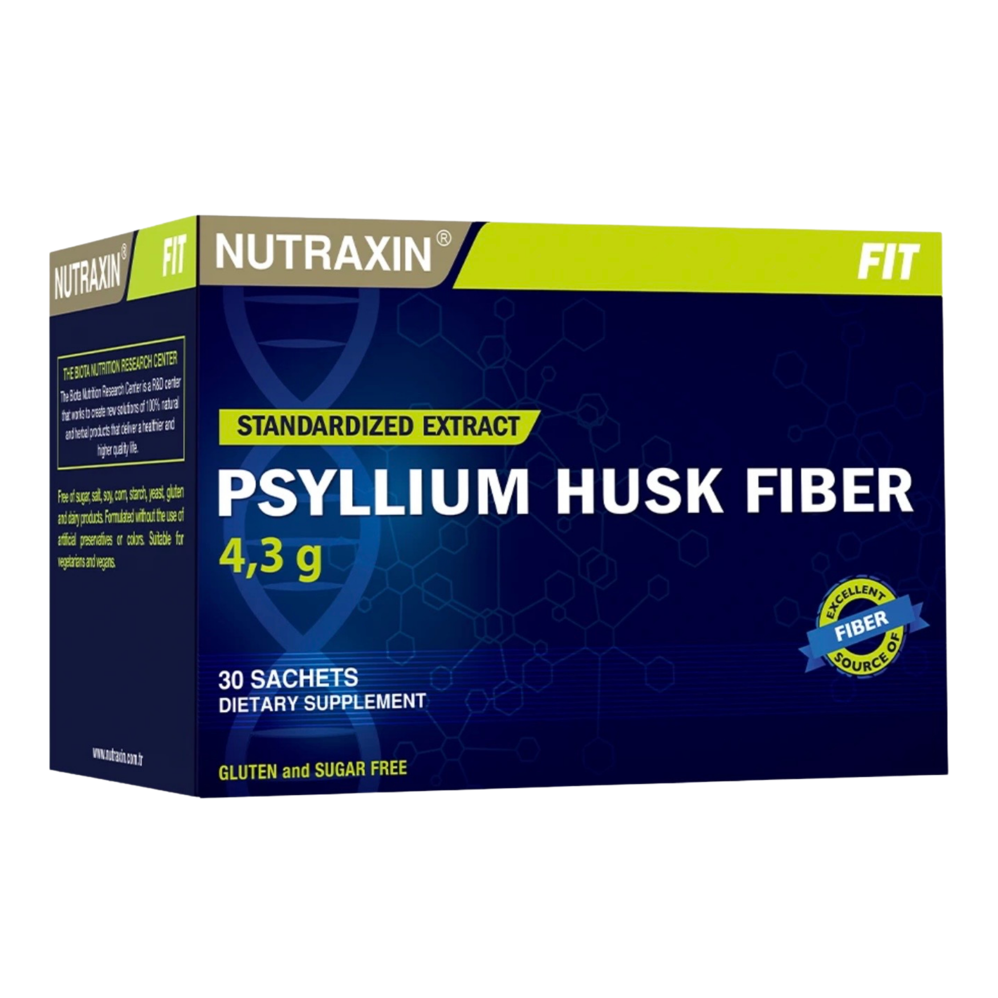 Nutraxin Psyllium Husk Fiber 4,3 g 30 sashets