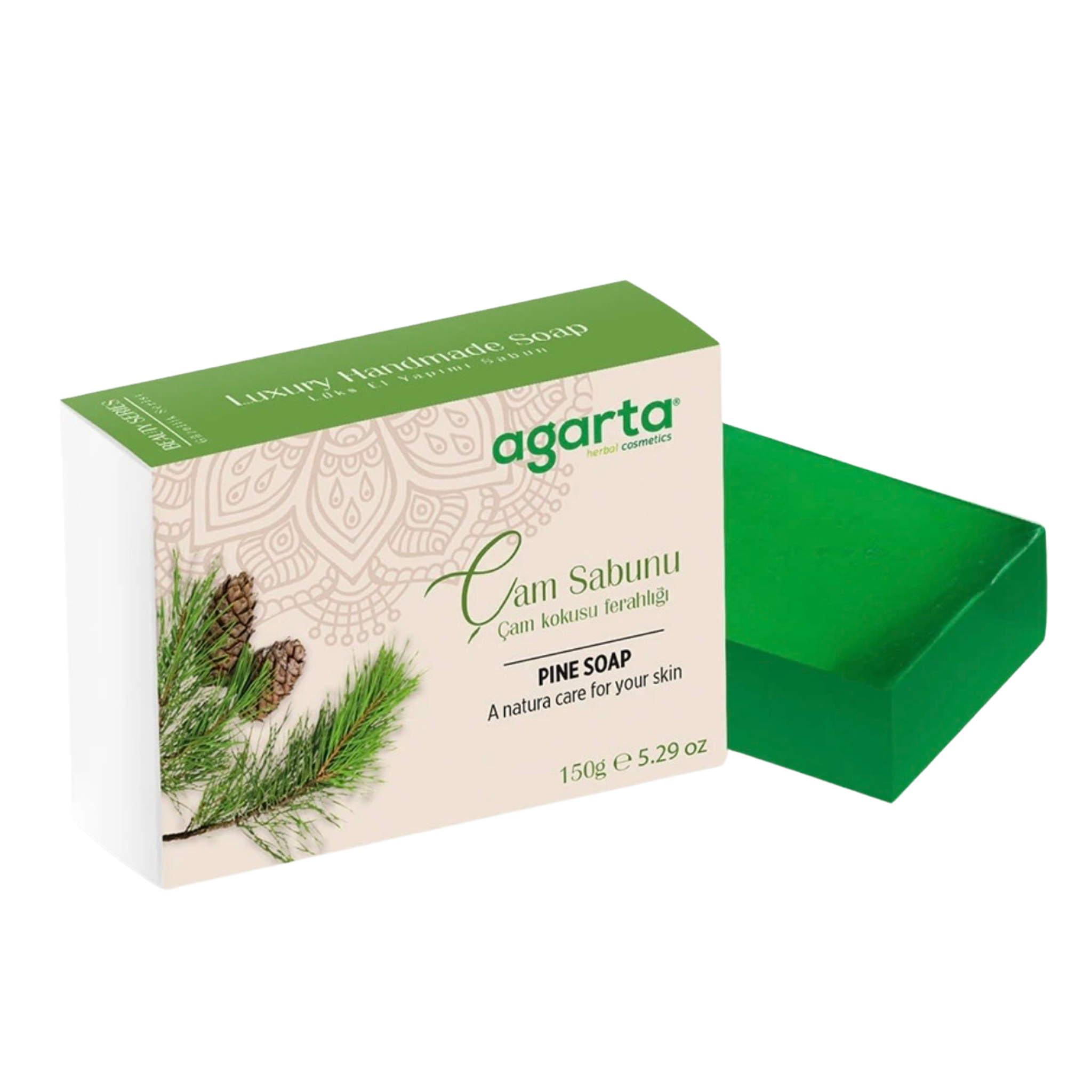 Agarta Natural Handmade Pine Soap 150 g
