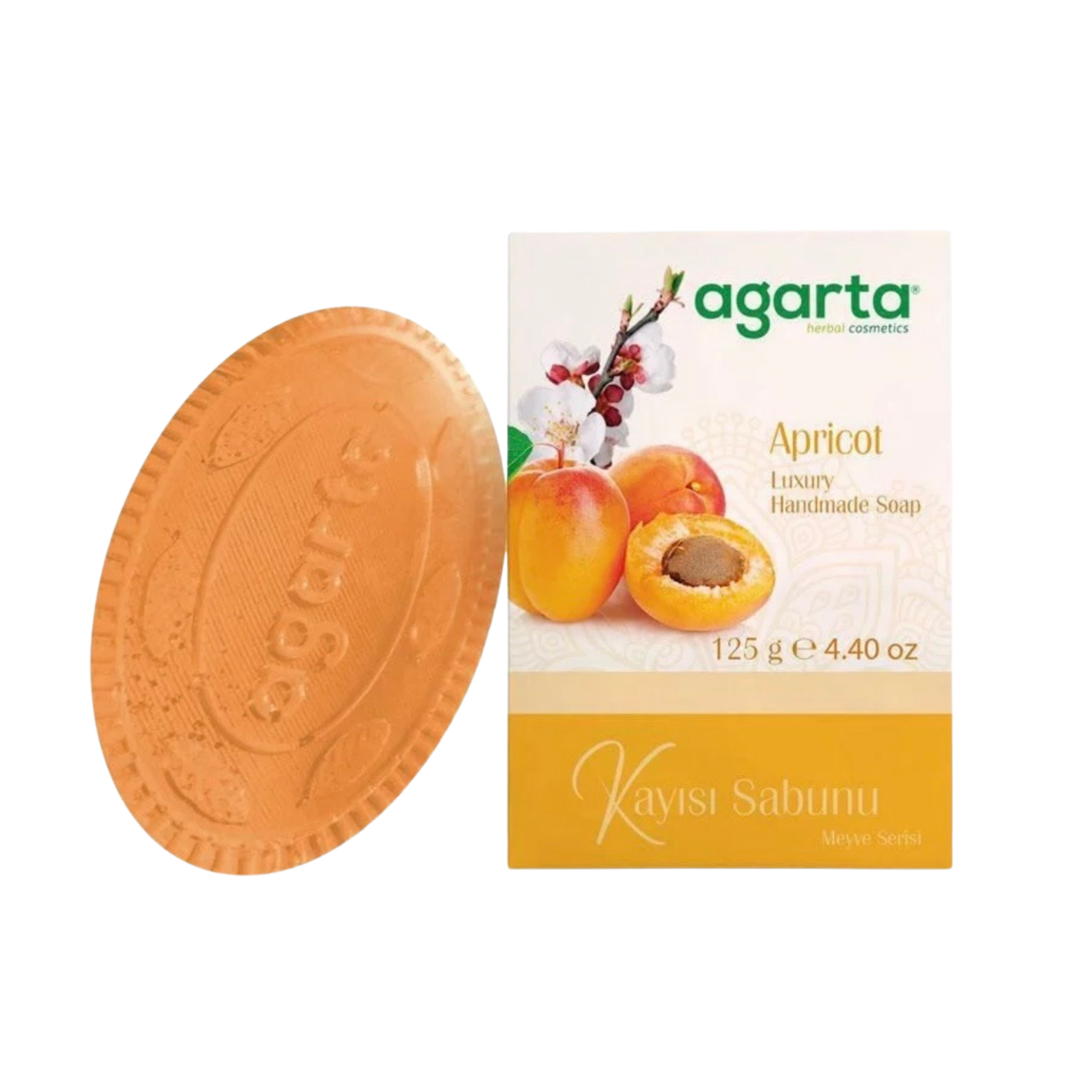 Agarta Natural Apricot Soap 125 g