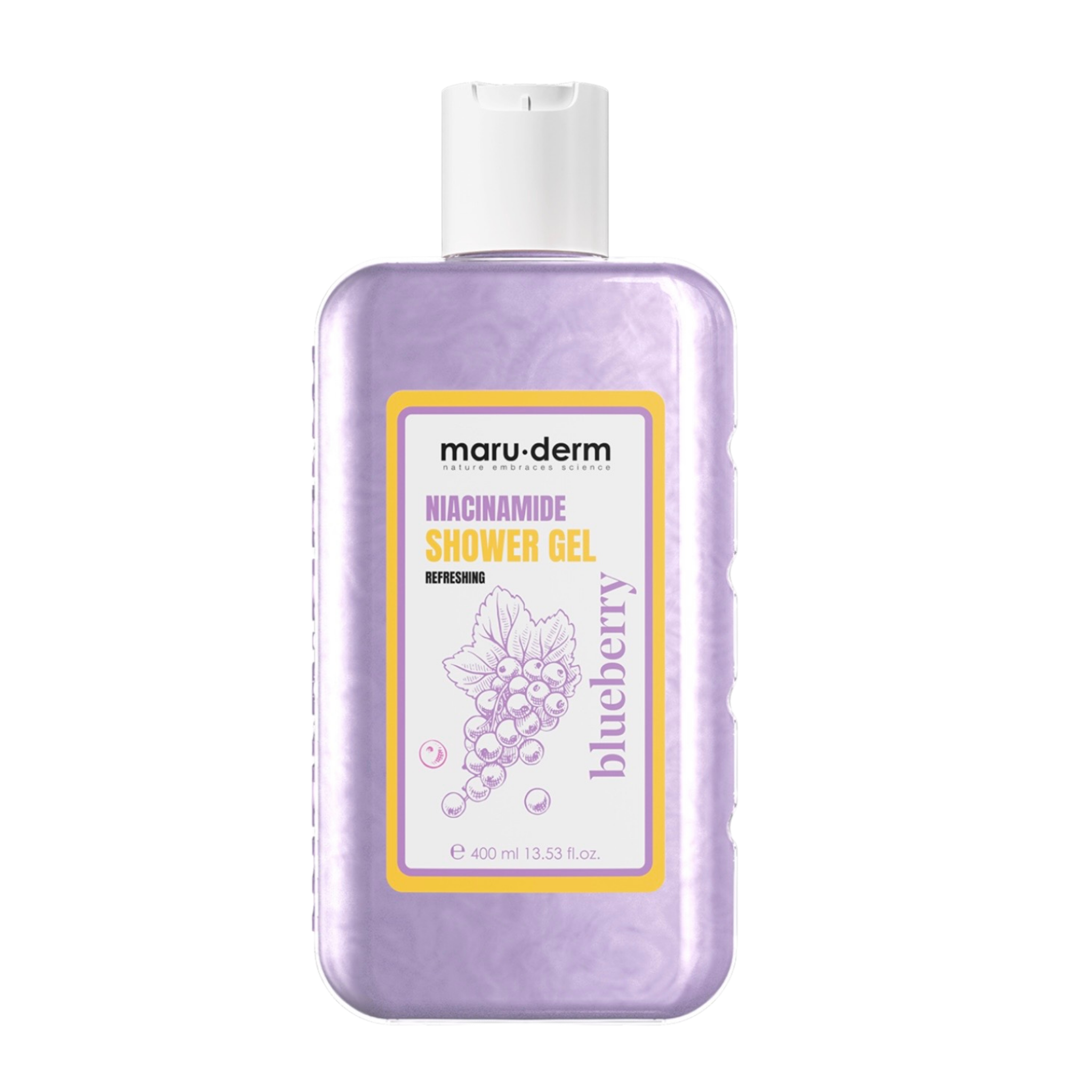 Maruderm Niacinamide Blueberry Shower Gel 400 ml