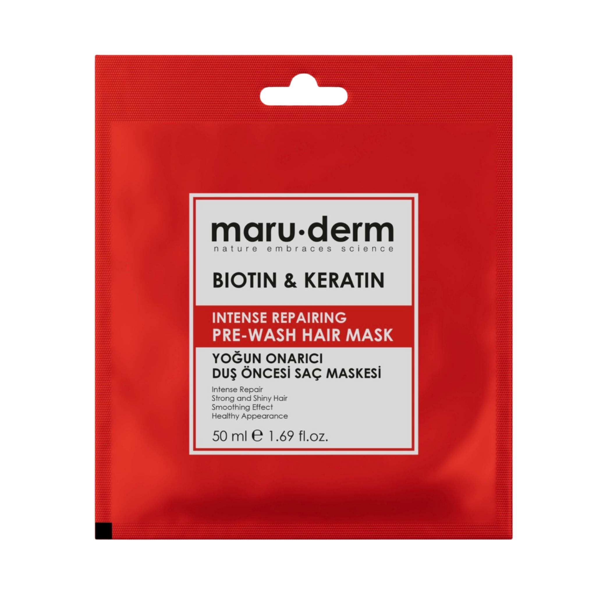 Maruderm Biotin Keratin Pre Wash Hair Mask 50 ml