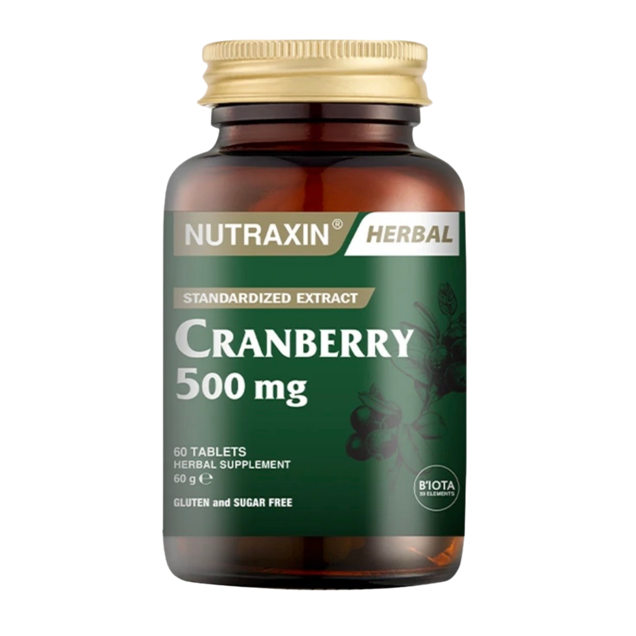 Nutraxin Cranberry 500 mg 60 tablets