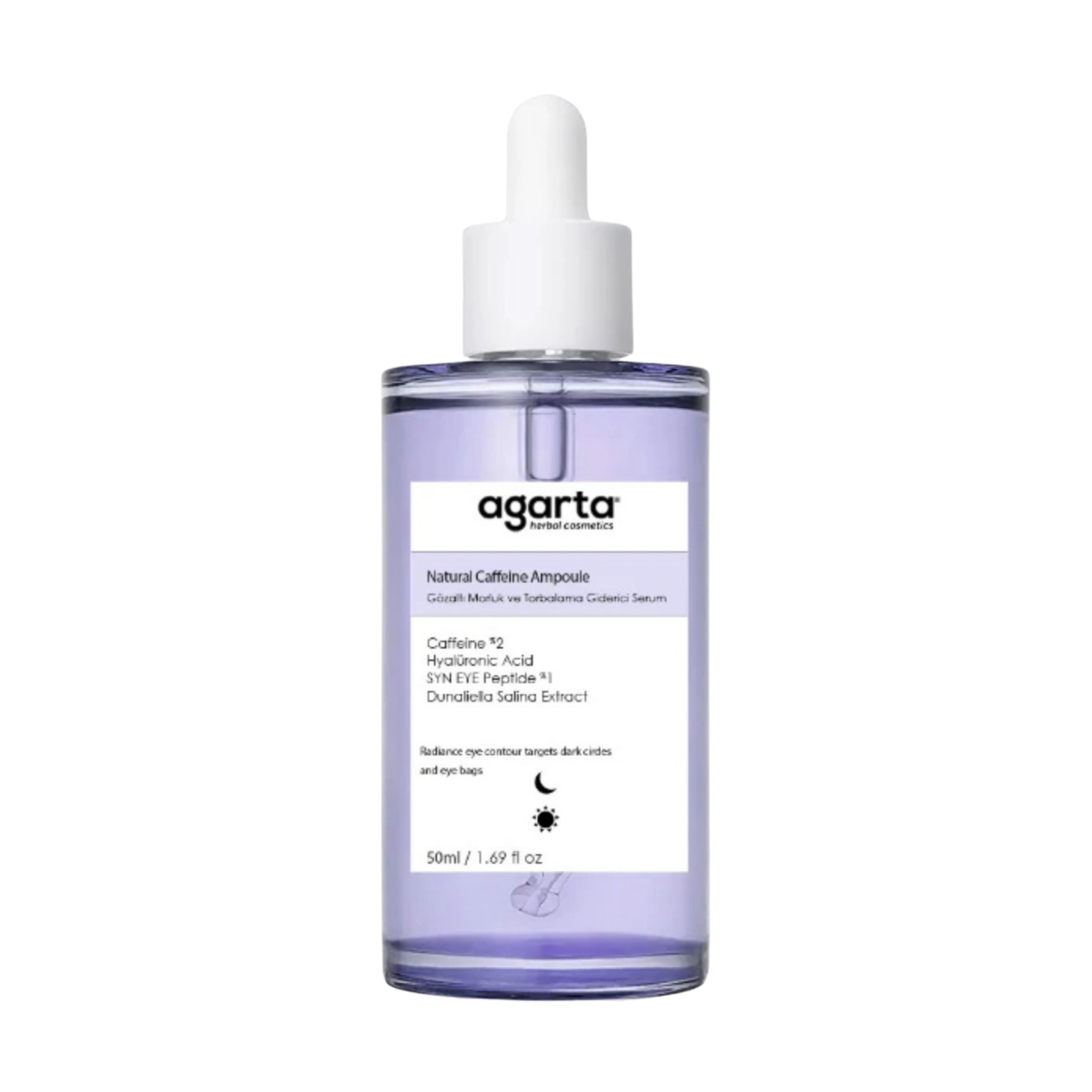 Agarta Anti Dark Circle Puffiness Eye Serum Ampoule with Caffeine Peptide Complex 50 ml