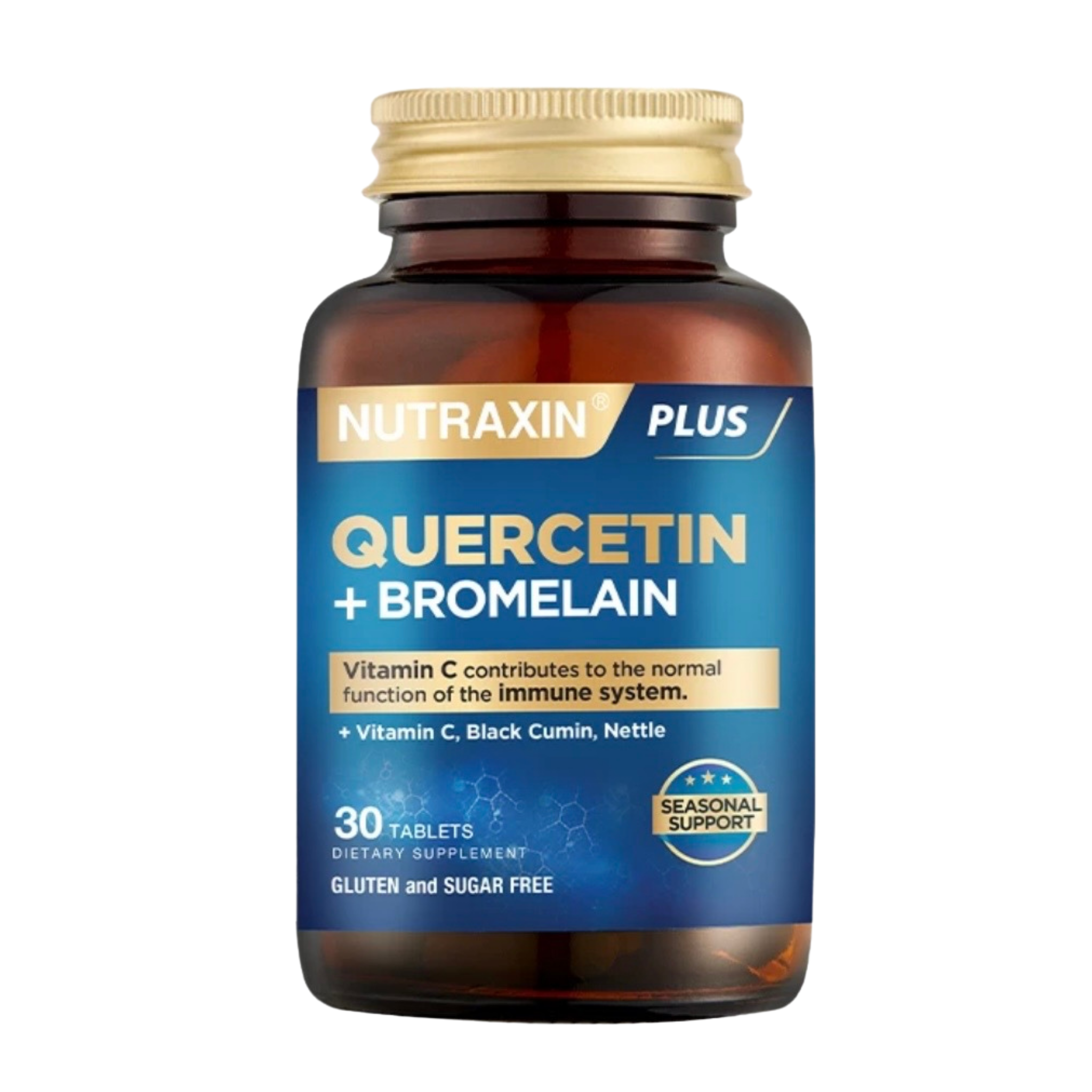 Nutraxin Quercetin Bromelain 30 tablets