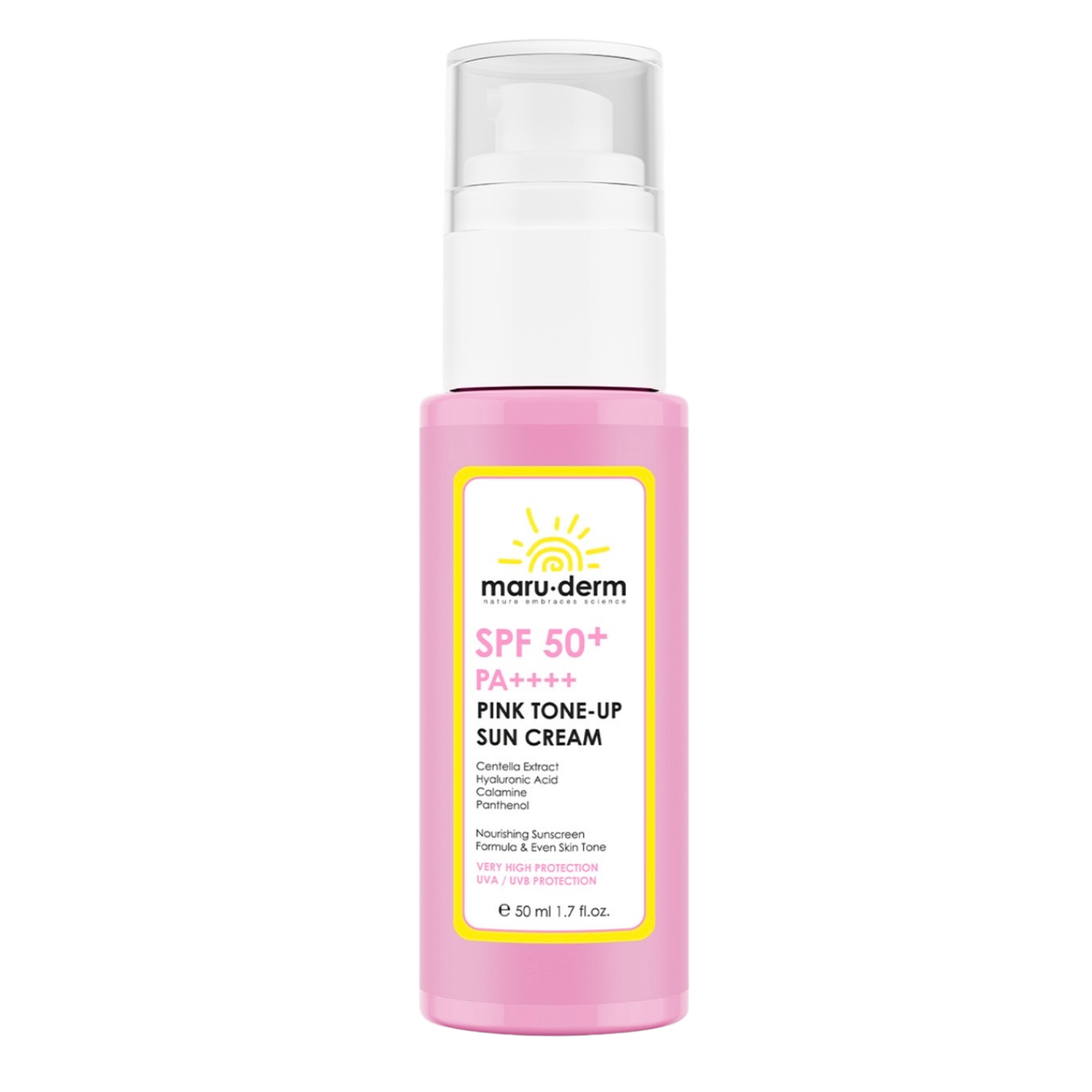 Maruderm Pink Tone Up Sun Cream SPF 50 50 ml
