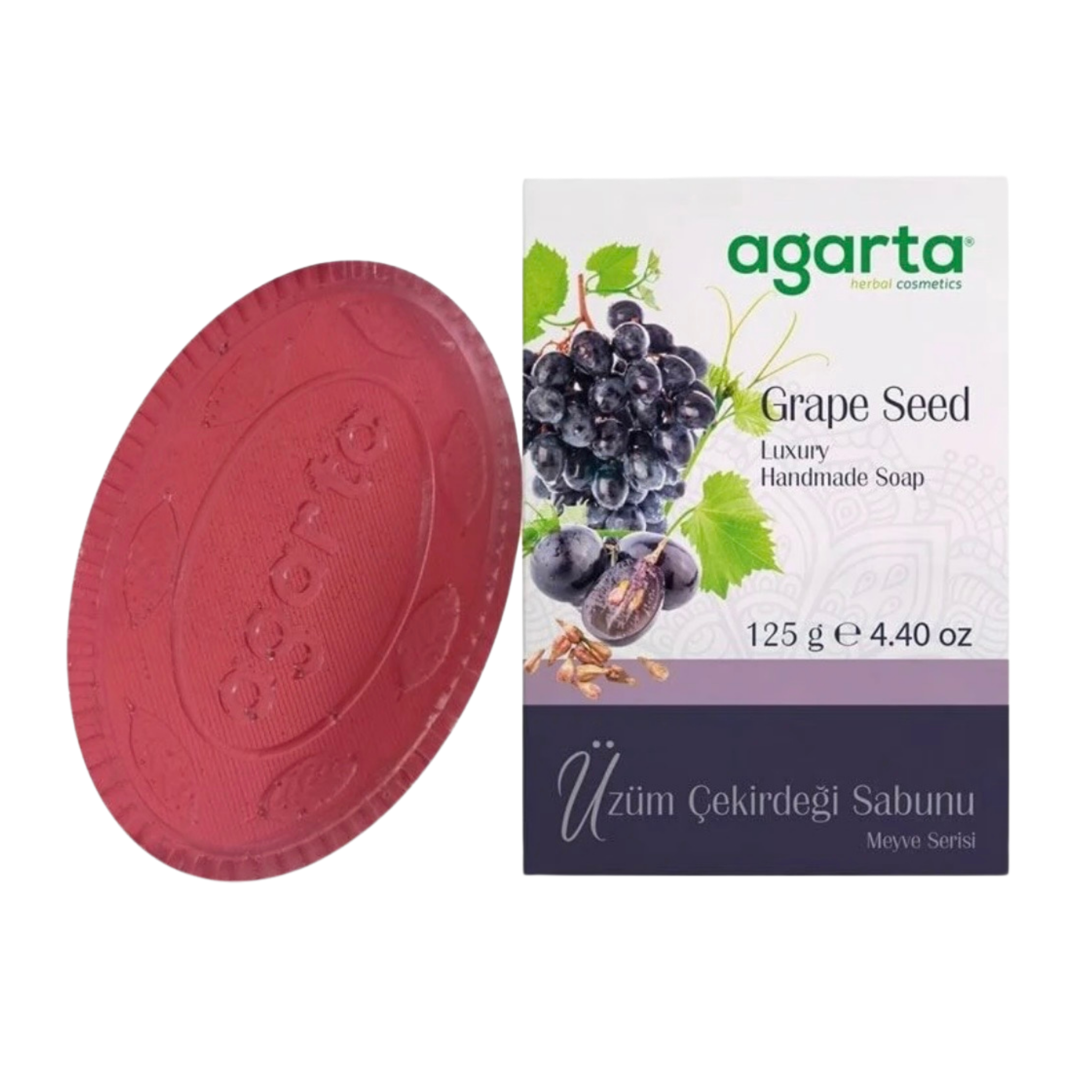 Natural Grape Seed Soap 125 g