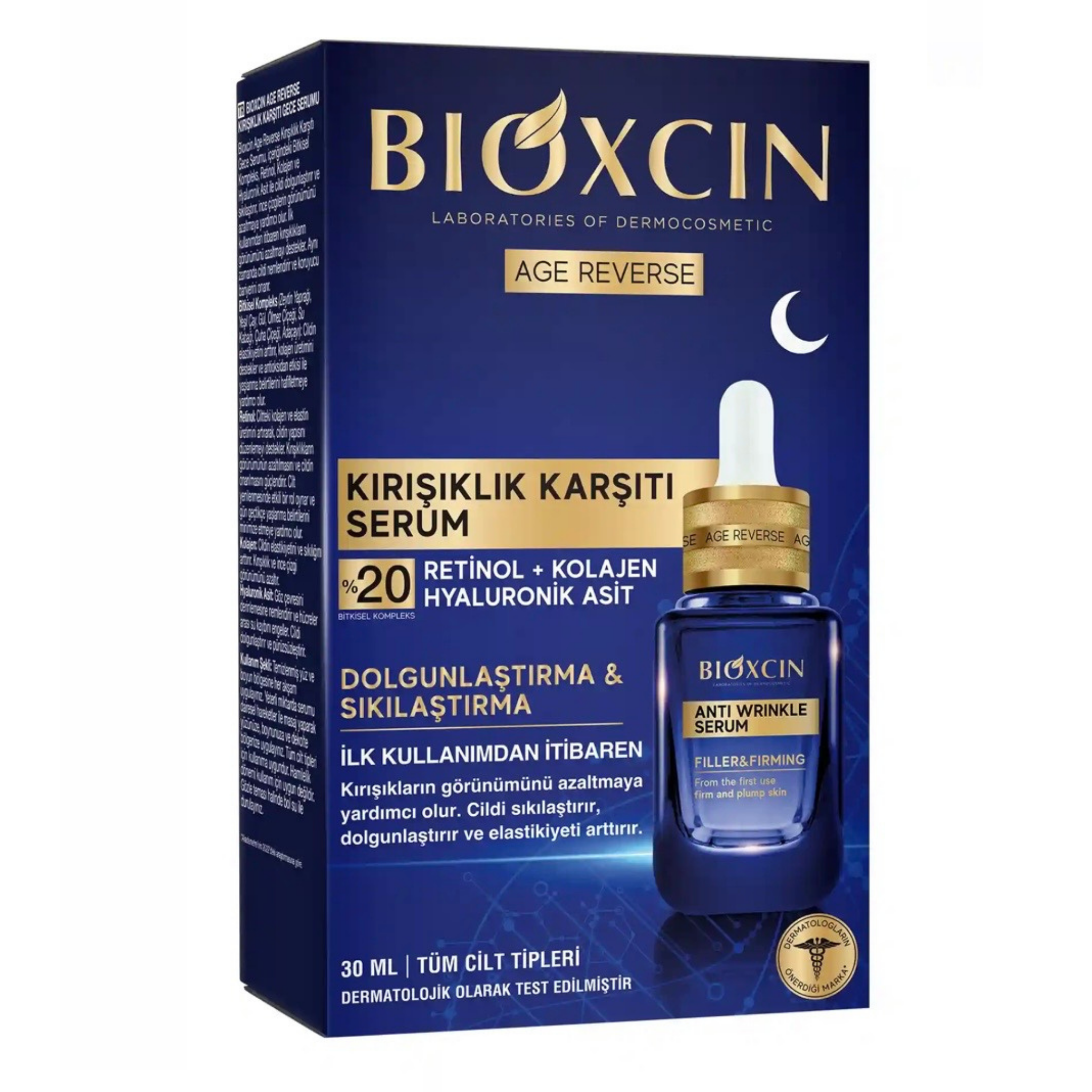Bioxcin AGE REVERSE Anti Wrinkle Night Serum 30 ml