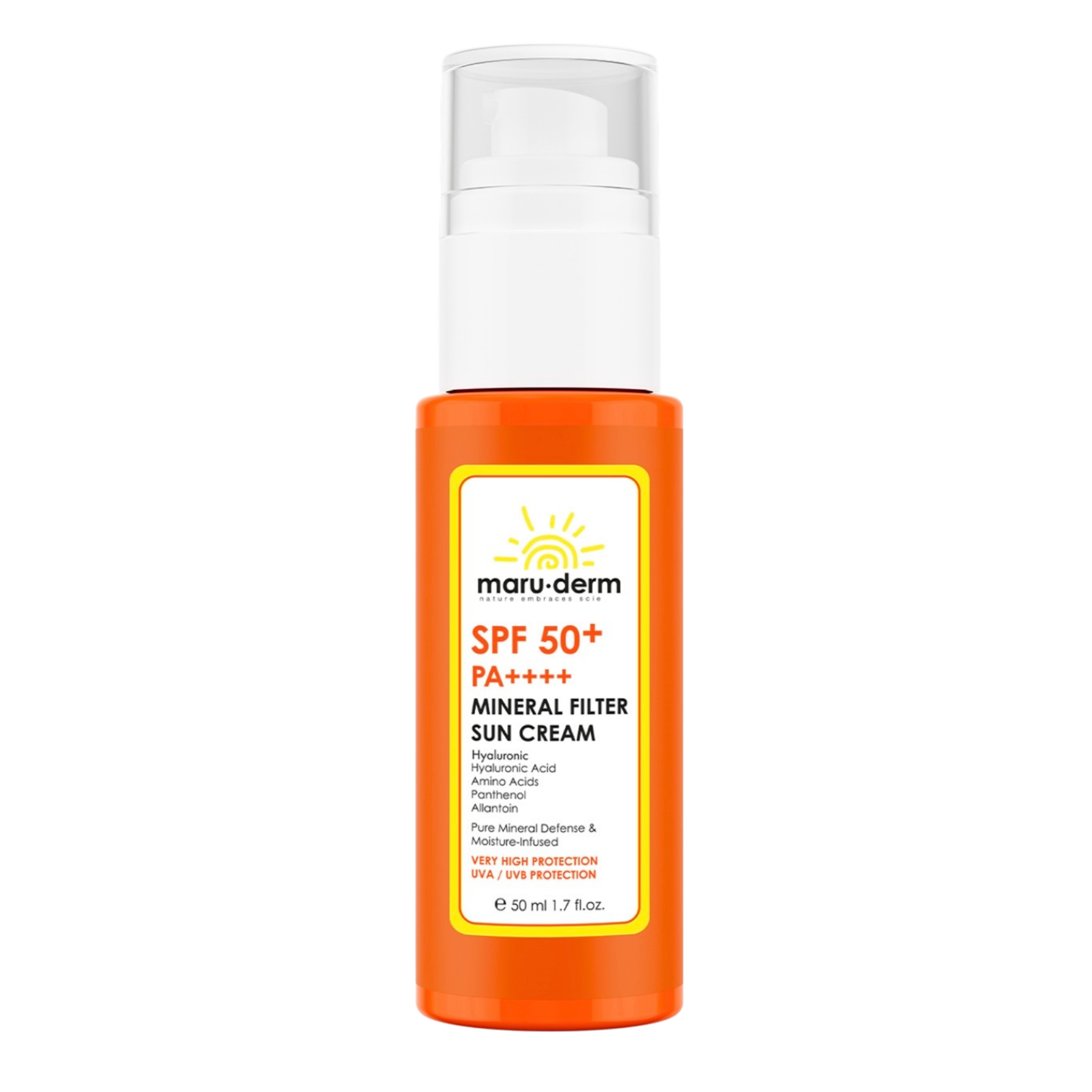 Maruderm Mineral Filter Sun Cream SPF 50 50 ml