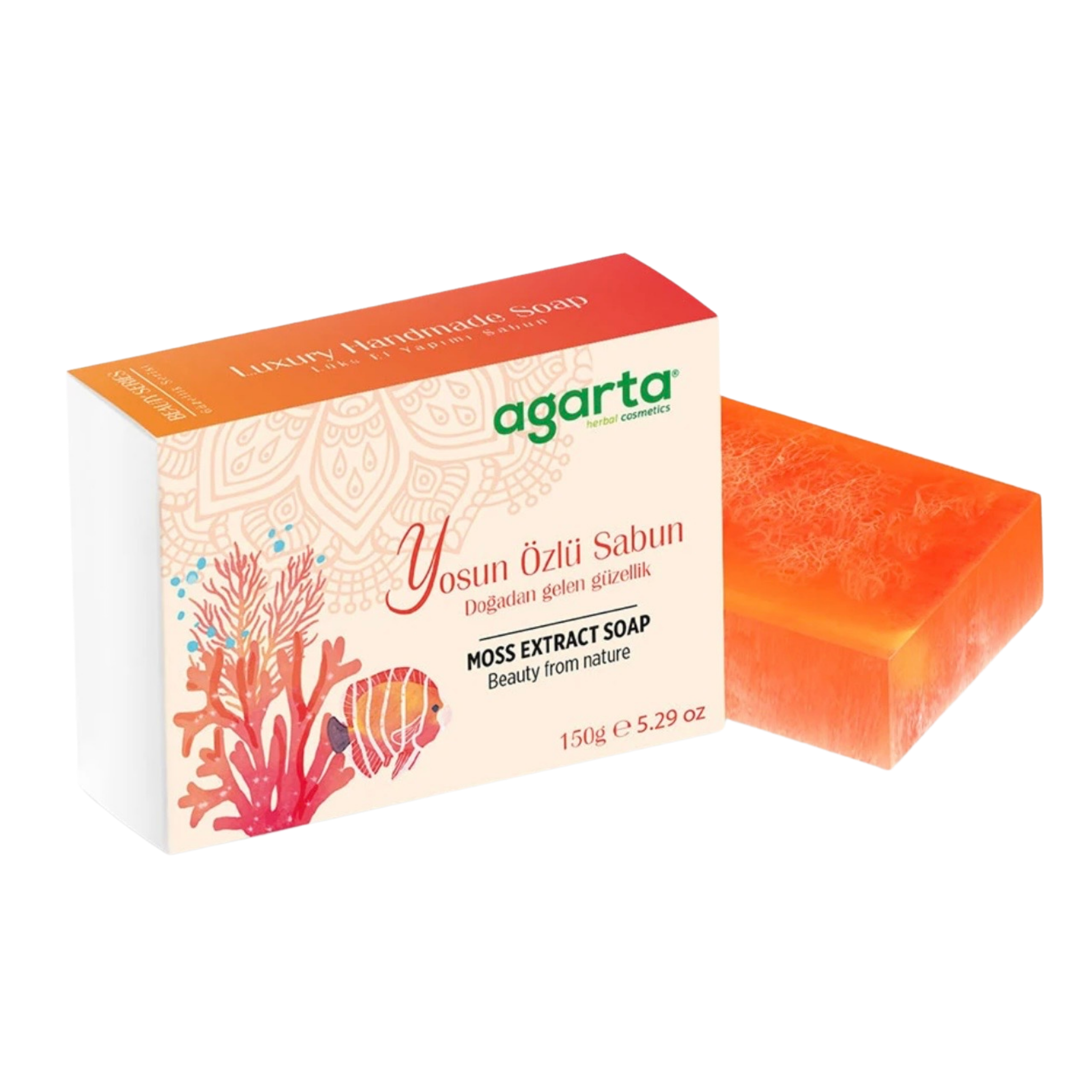 Agarta Natural Handmade Seaweed Extract Soap 150 g