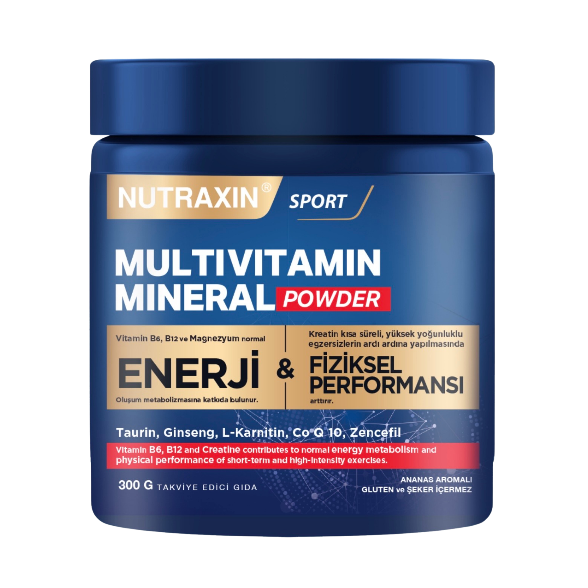 Nutraxin Multivitamin Mineral Powder 300 g
